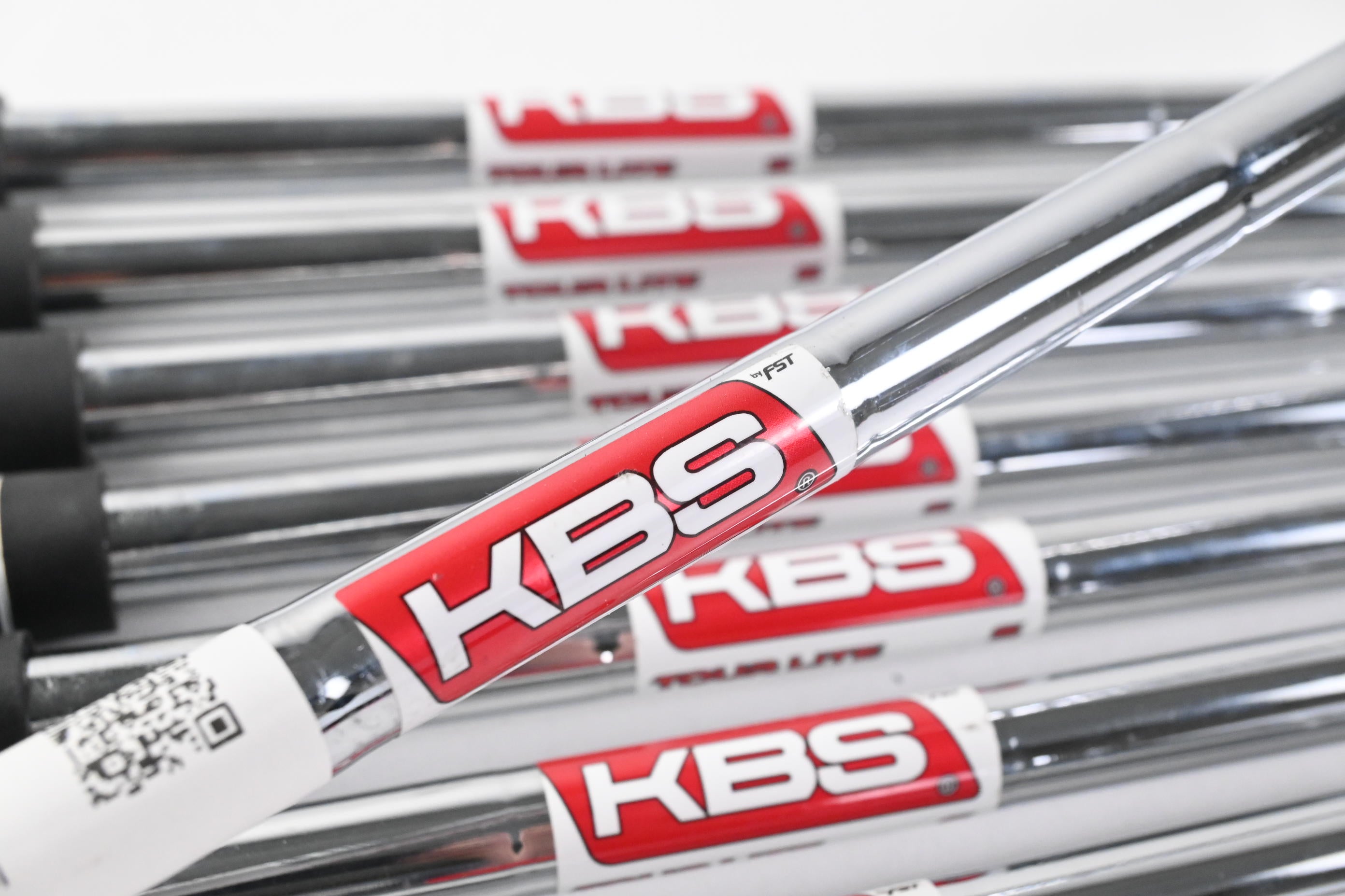KBS Tour Lite Iron Shafts / Stiff Flex / Set of 8 / .355" Tip