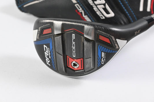 Cobra King Radspeed One Length #4 Hybrid / 21 Degree / Regular Flex Recoil ESX