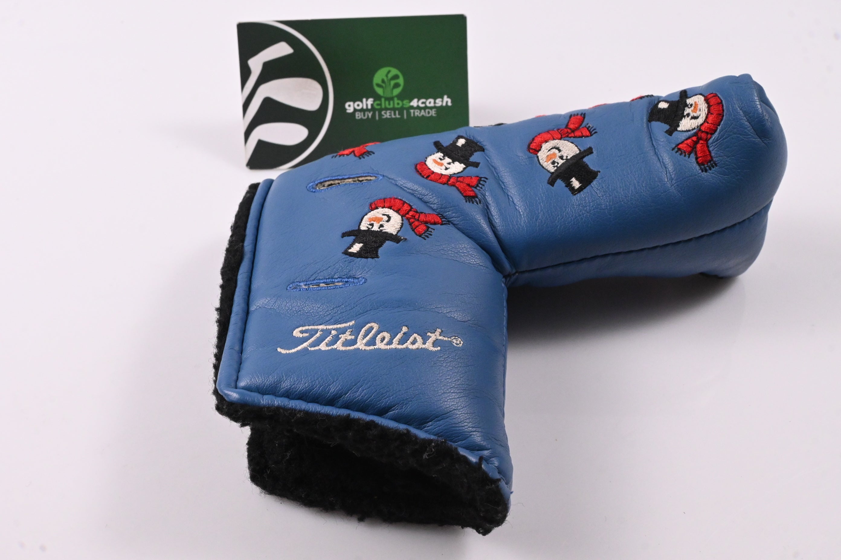 Scotty Cameron 2003 Dancing Snowmen Putter Cover / Blade / Blue