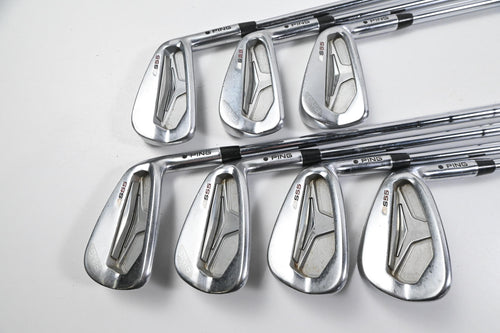 Ping S55 Irons / 4-PW / Black Dot / Regular Flex Steel Shafts