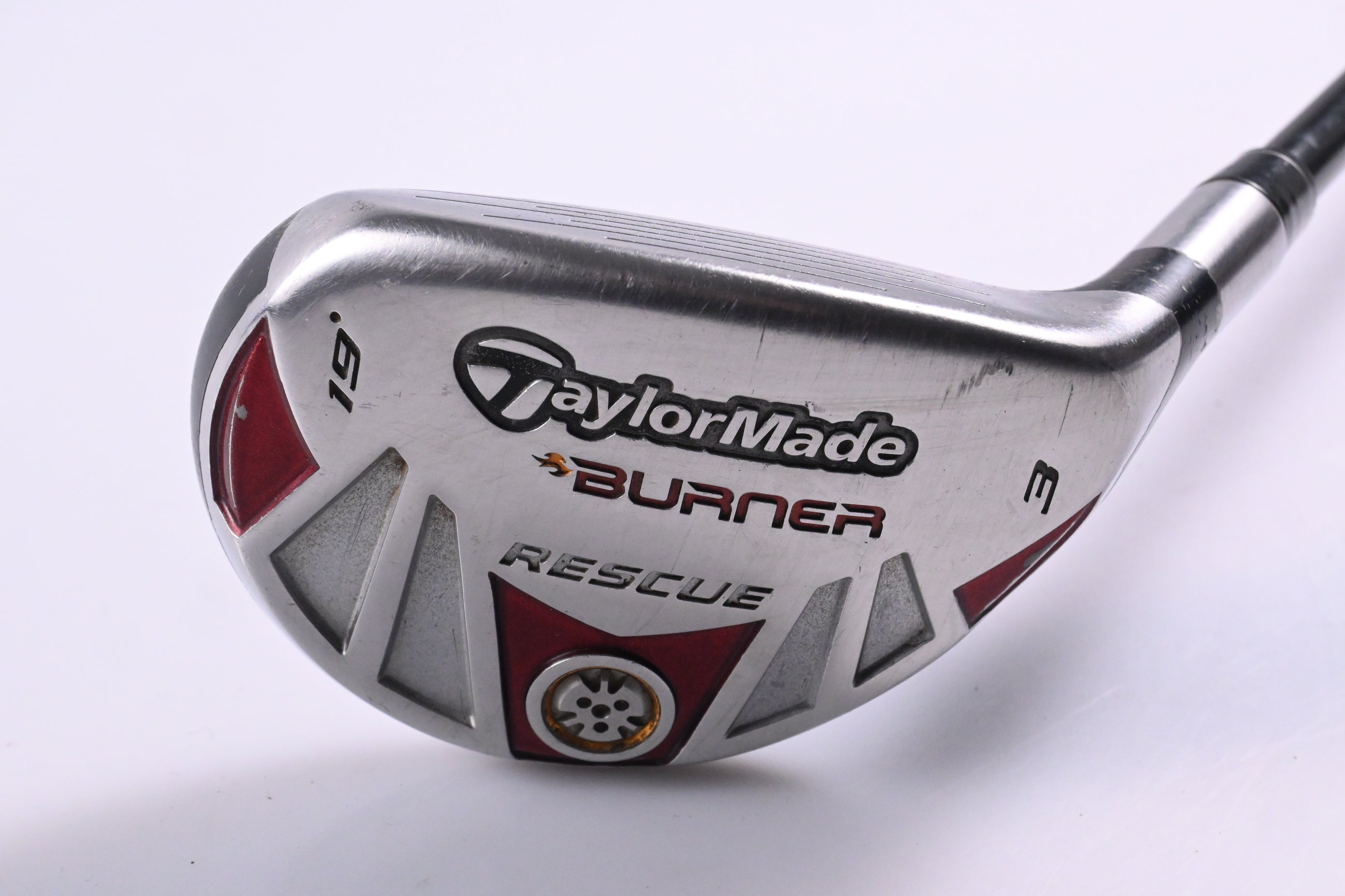 Taylormade Burner 2007 #3 Hybrid / 19 Degree / Regular Flex Burner Reax 65 Shaft