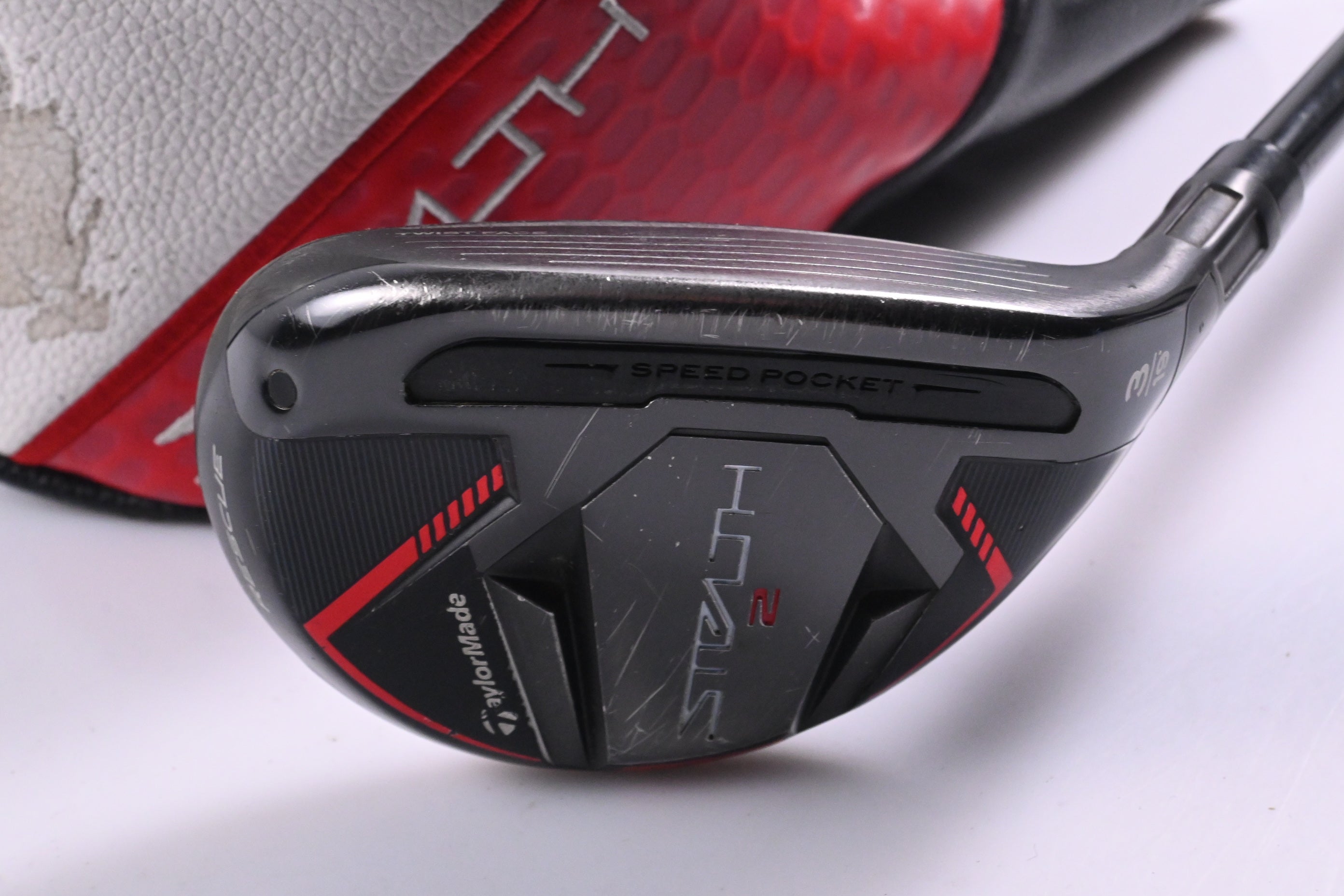 Taylormade Stealth 2 #3 Hybrid / 19 Degree / Stiff Flex Fujikura Ventus TR Red 7