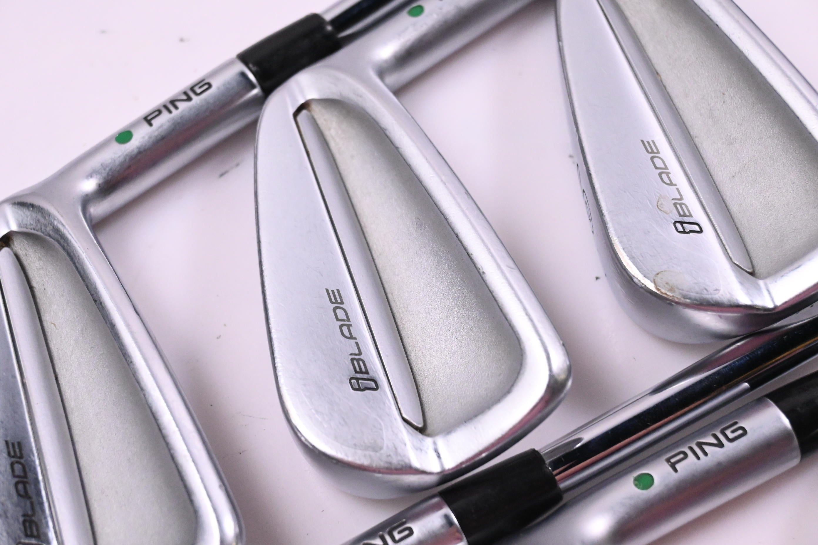 Ping iBlade Irons / 4-9i / Green Dot / X-Flex Project X Shafts