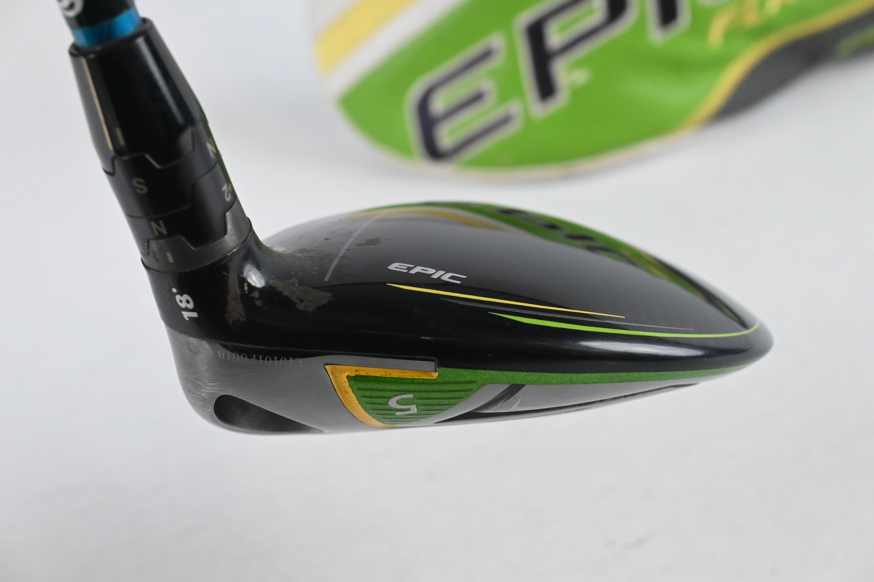 Callaway Epic Flash #5 Wood / 18 Degree / Stiff Flex EvenFlow Blue 75 Shaft