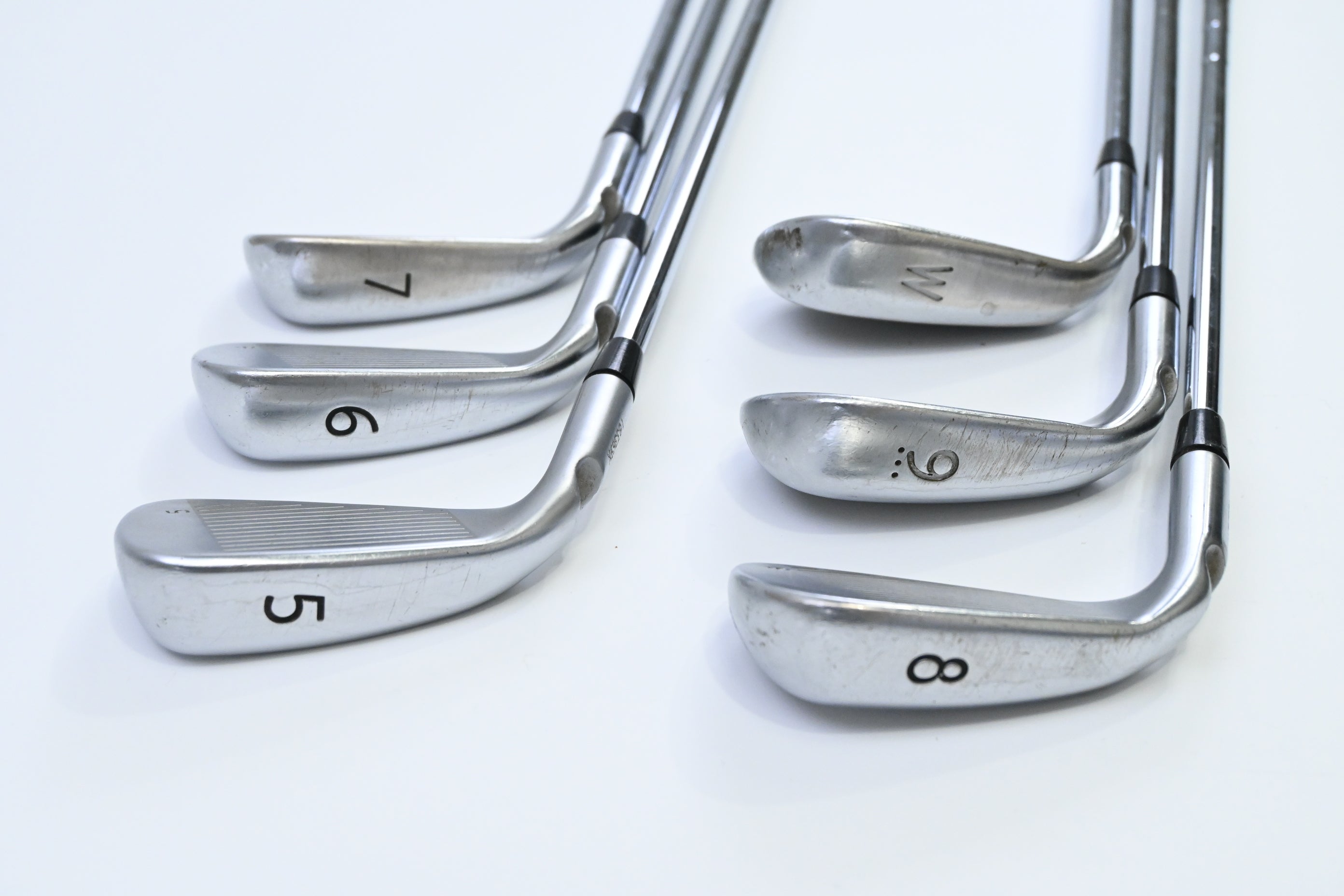 Ping G400 Irons / 5-PW / Blue Dot / Regular Flex Ping AWT 2.0 Shafts