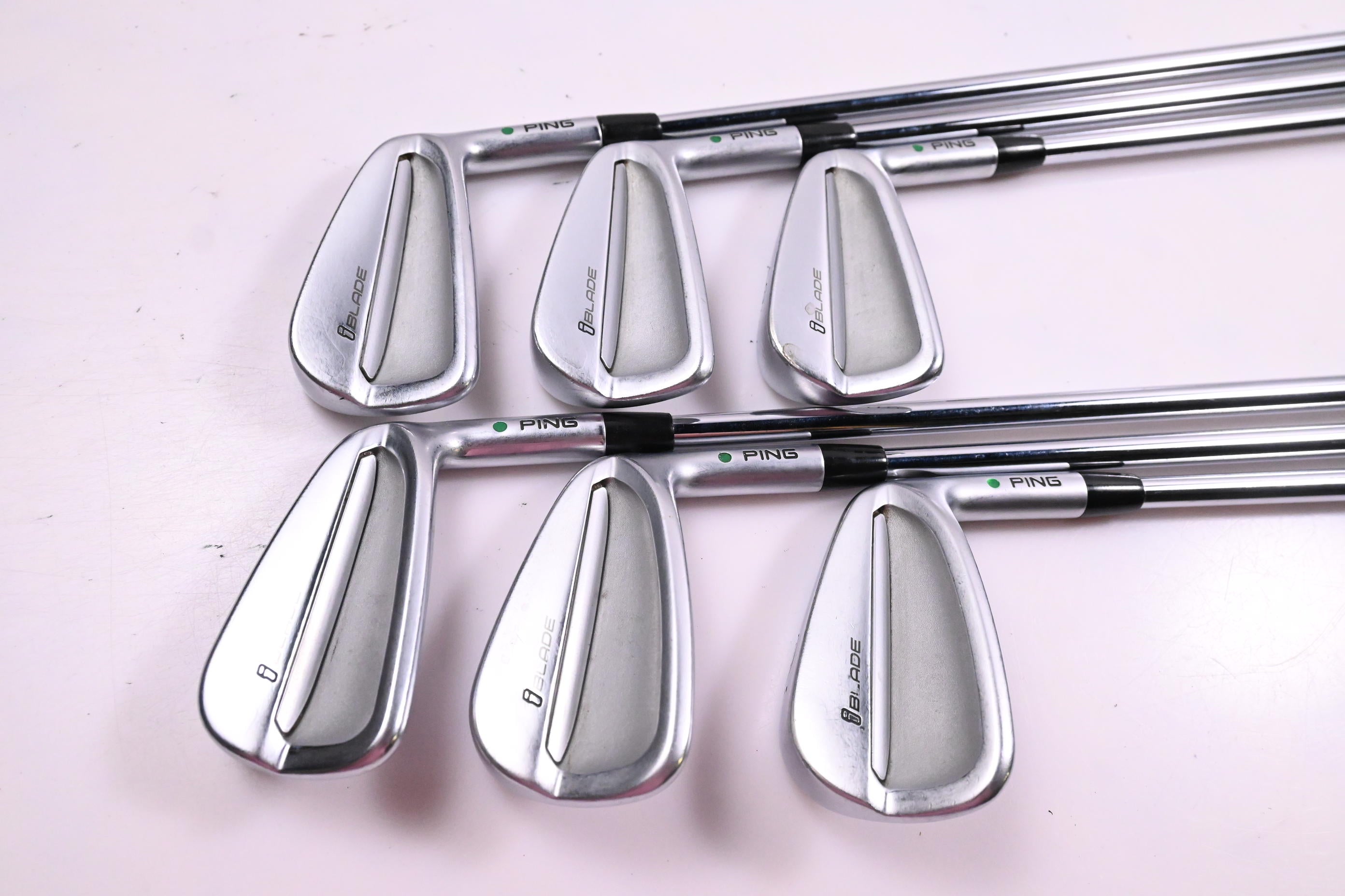 Ping iBlade Irons / 4-9i / Green Dot / X-Flex Project X Shafts