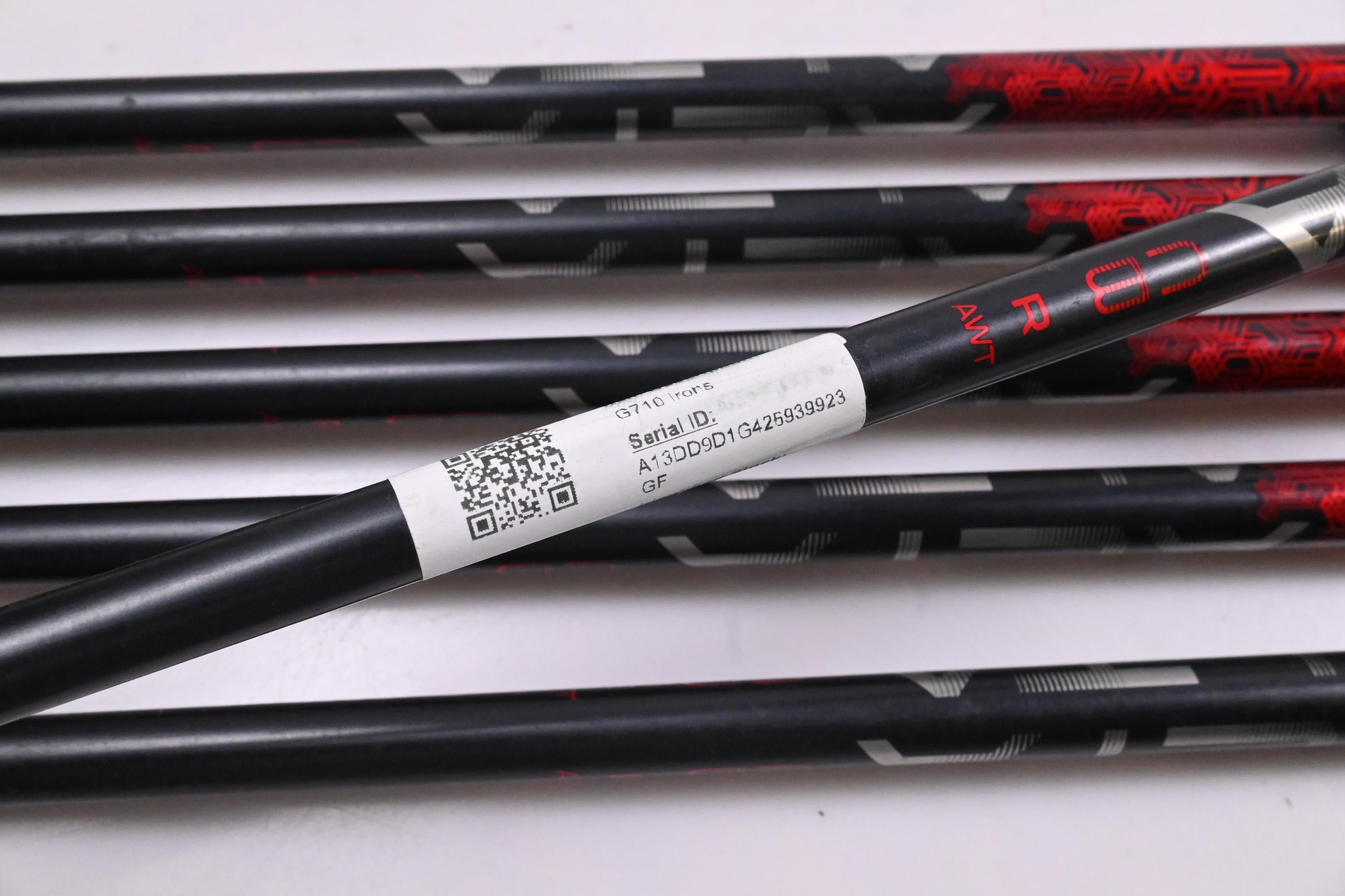 Ping G710 Irons / 5-PW / White Dot / Regular Flex Ping Alta CB Red Shafts