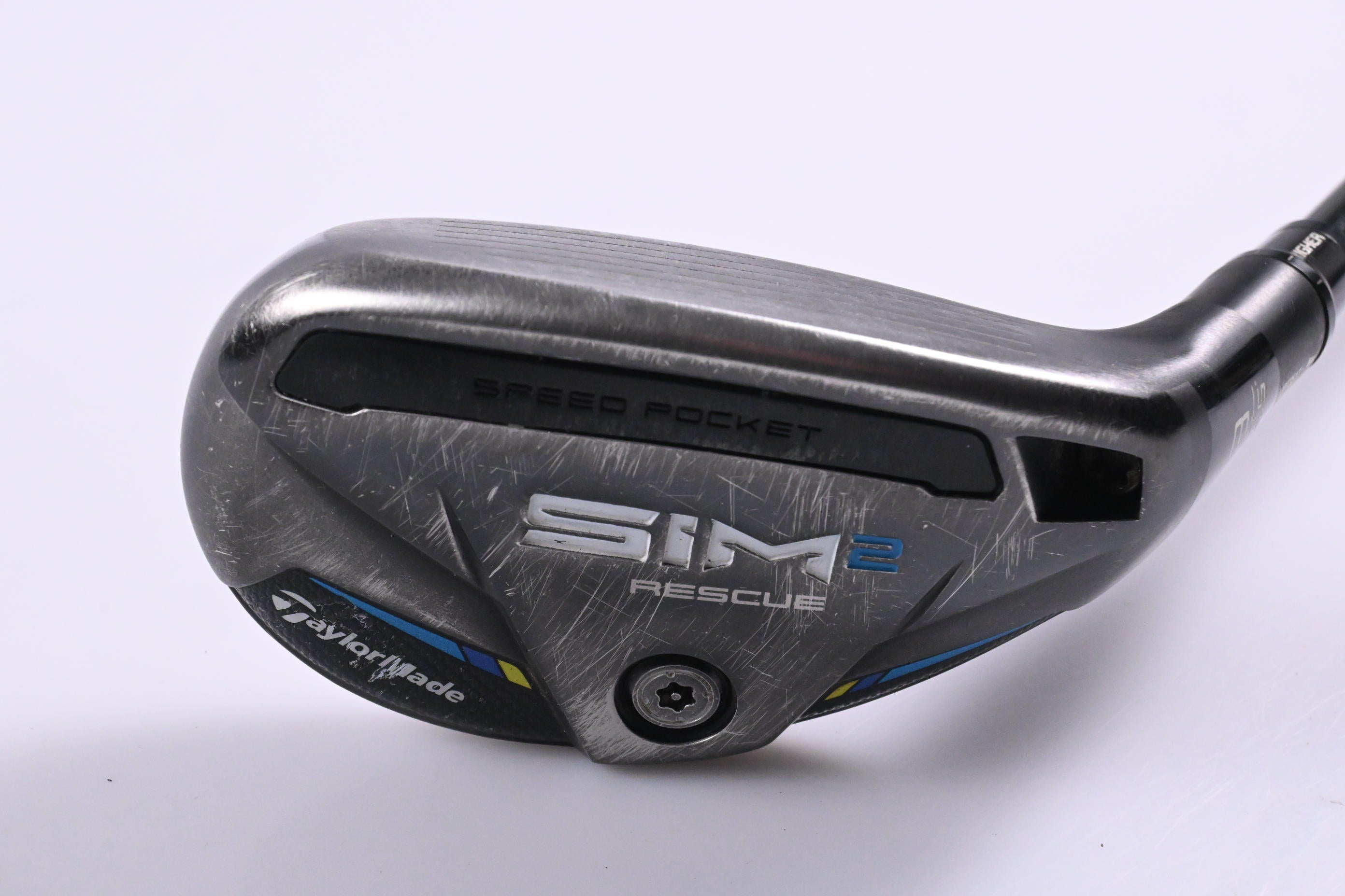 Taylormade SIM2 #3 Hybrid / 19.5 Degree / Stiff Flex Tensei AV Raw Blue 80 Shaft
