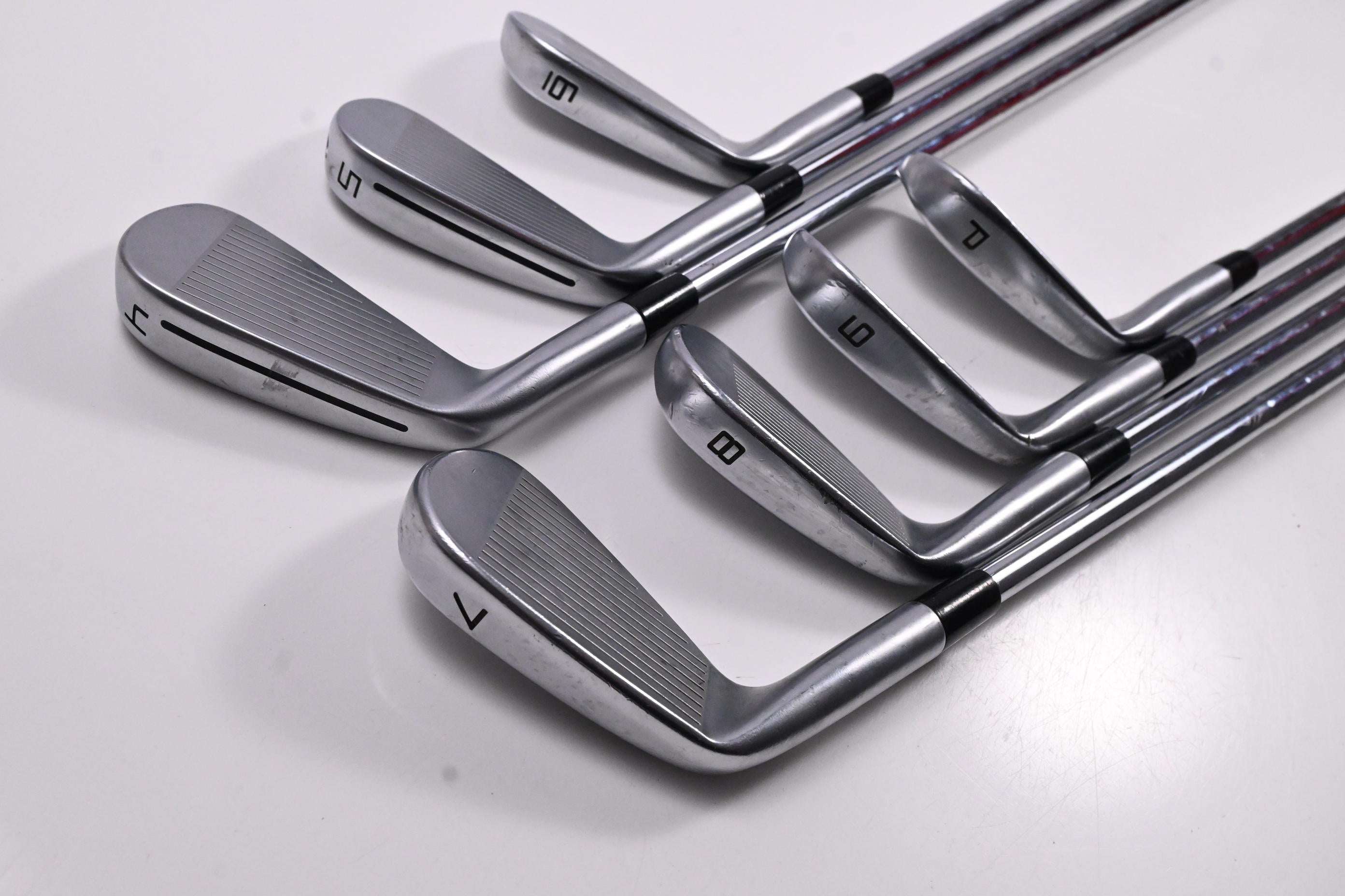 Taylormade P770/P7MC Combo Irons / 4-PW / Stiff Flex KBS Tour Shafts
