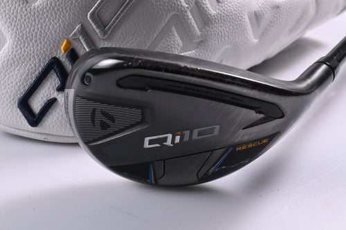 Taylormade Qi10 #4 Hybrid / 22 Degree / Regular Flex Fujikura Ventus TR Blue 6