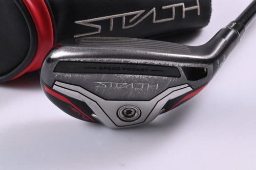 Taylormade Stealth Plus #3 Hybrid / 19.5 Degree / Stiff Flex HZRDUS Smoke Red