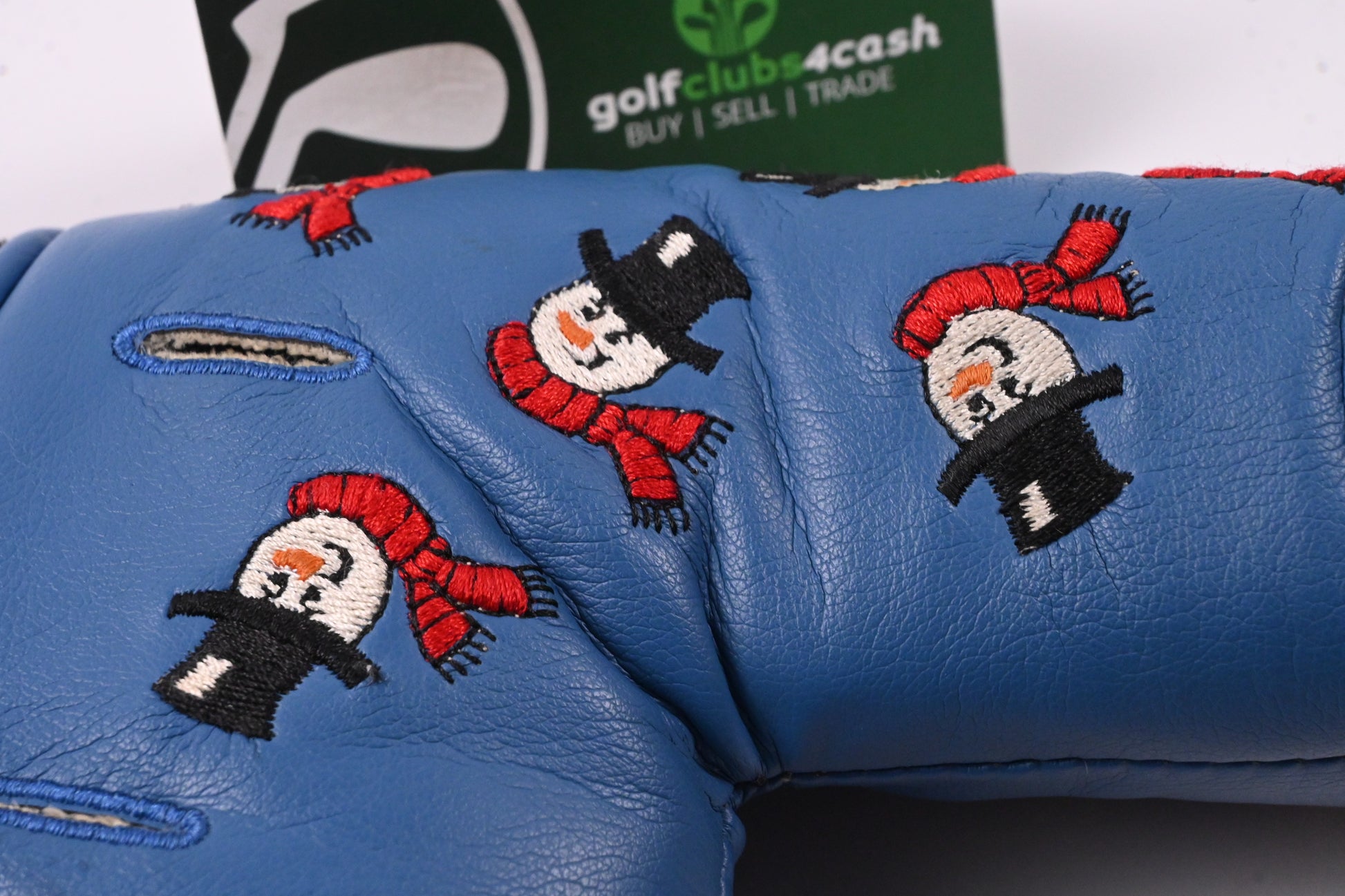 Scotty Cameron 2003 Dancing Snowmen Putter Cover / Blade / Blue