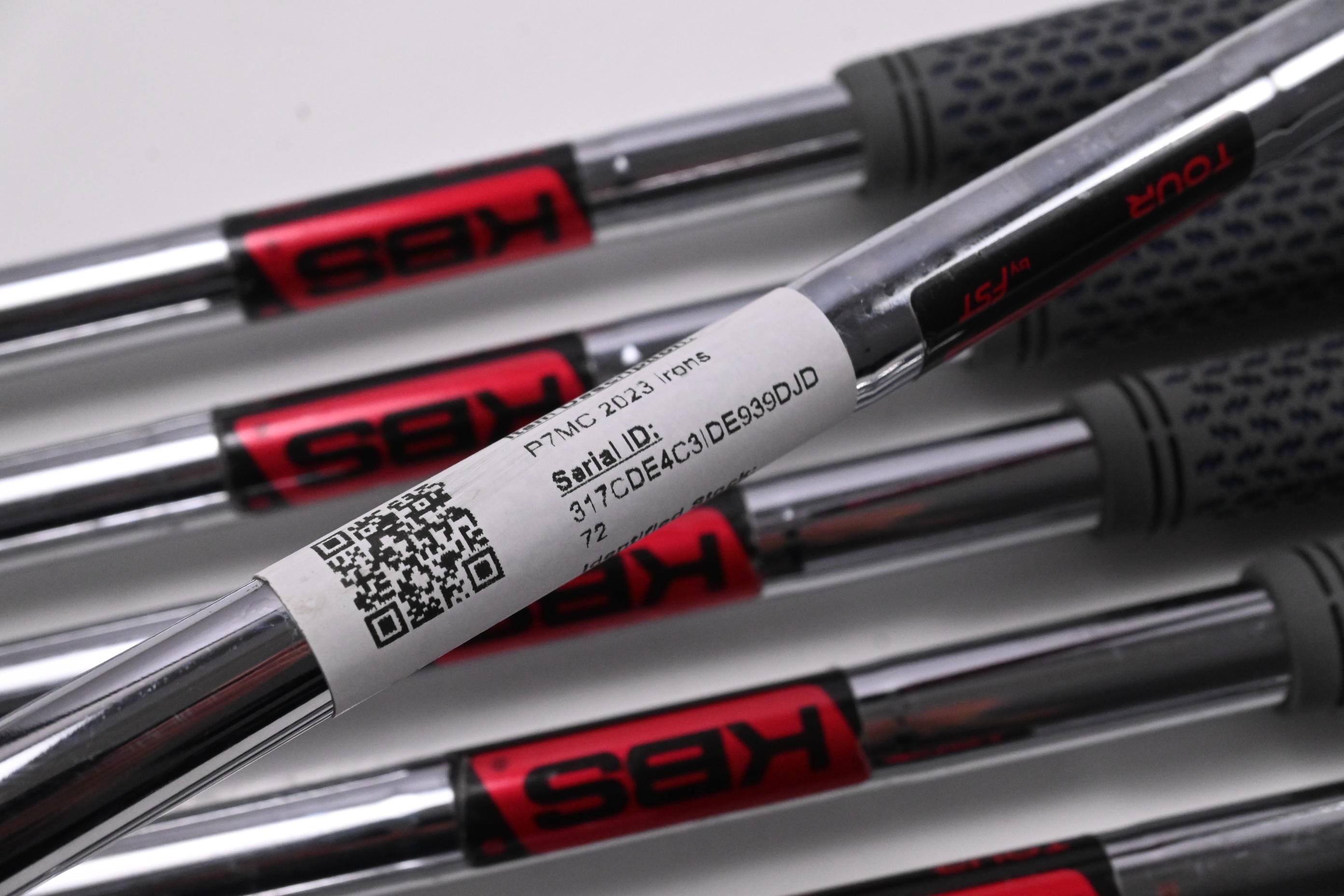 Taylormade P770/P7MC Combo Irons / 4-PW / Stiff Flex KBS Tour Shafts