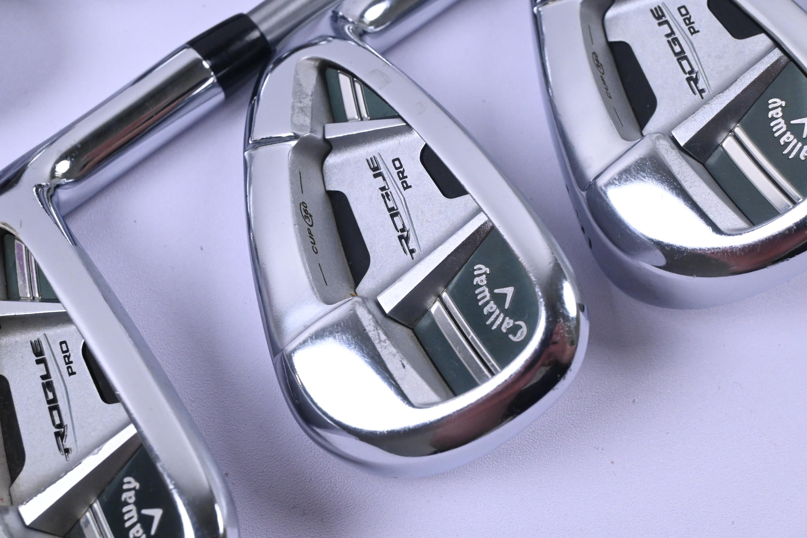 Ladies Callaway Rogue Pro Irons / 3-PW / Ladies Flex Aldila Quaranta 40 Shafts