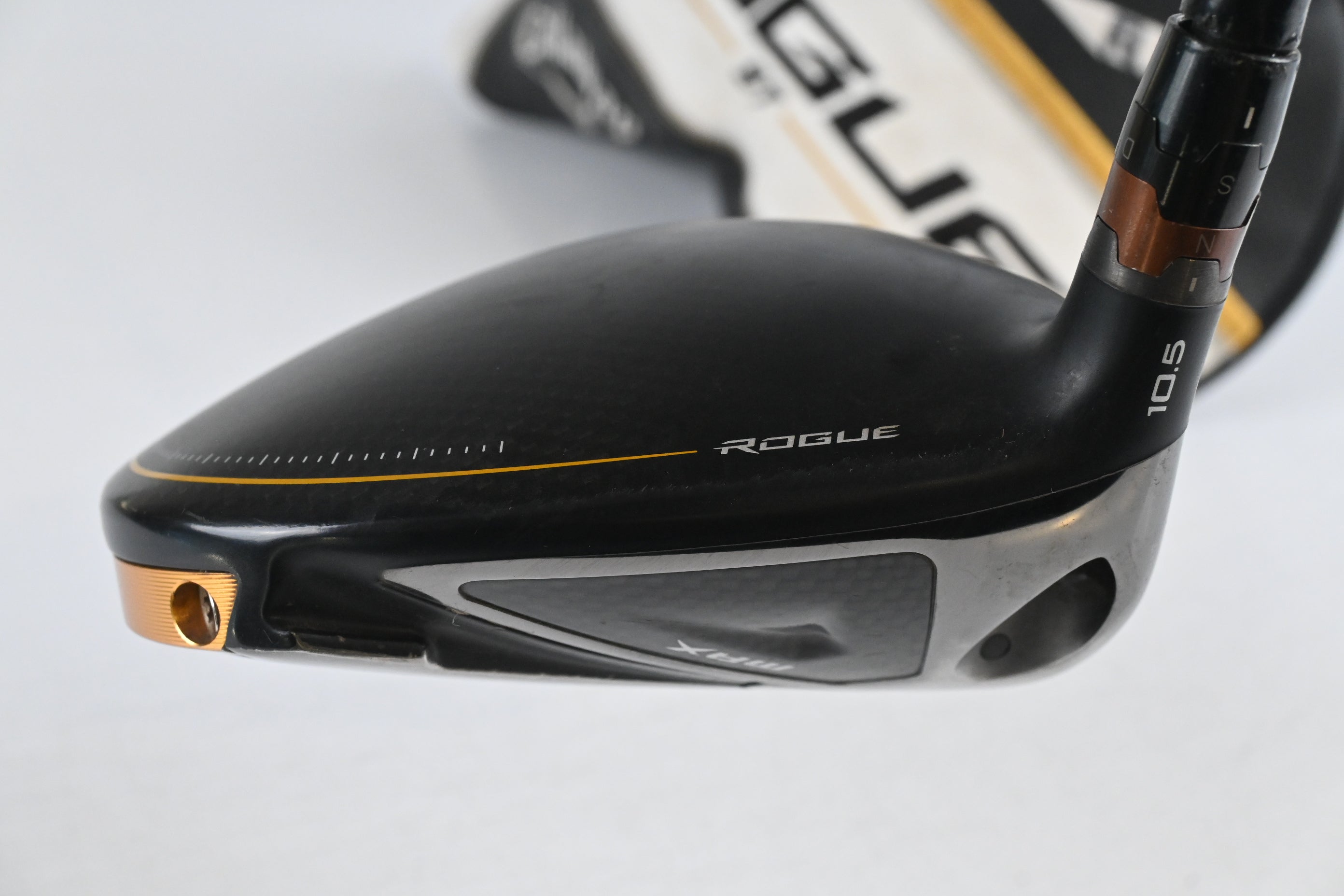 Left Hand Callaway Rogue ST MAX Driver / 10.5 Degree / X-Flex Proforce V2 76