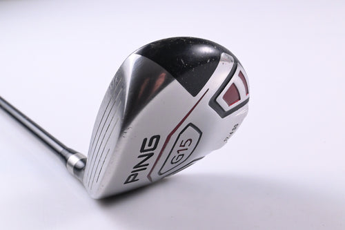 Left Hand Ping G15 #3 Wood / 15.5 Degree / Regular Flex Aldila Serrano 75 Shaft