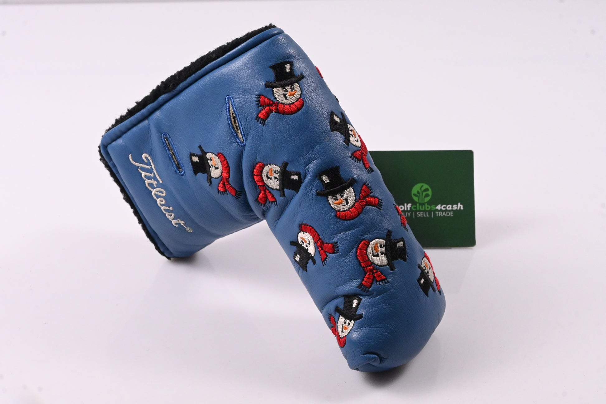 Scotty Cameron 2003 Dancing Snowmen Putter Cover / Blade / Blue