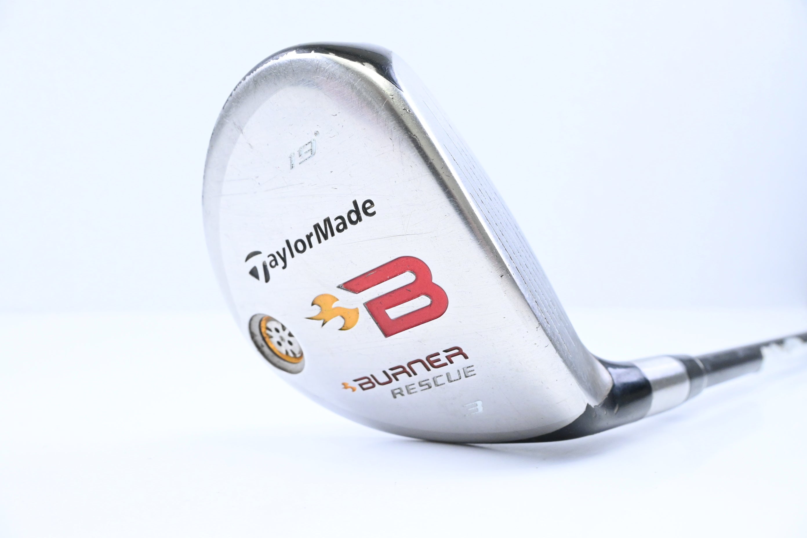 Taylormade Burner 2008 #3 Hybrid / 19 Degree / Regular Flex Taylormade Reax 60