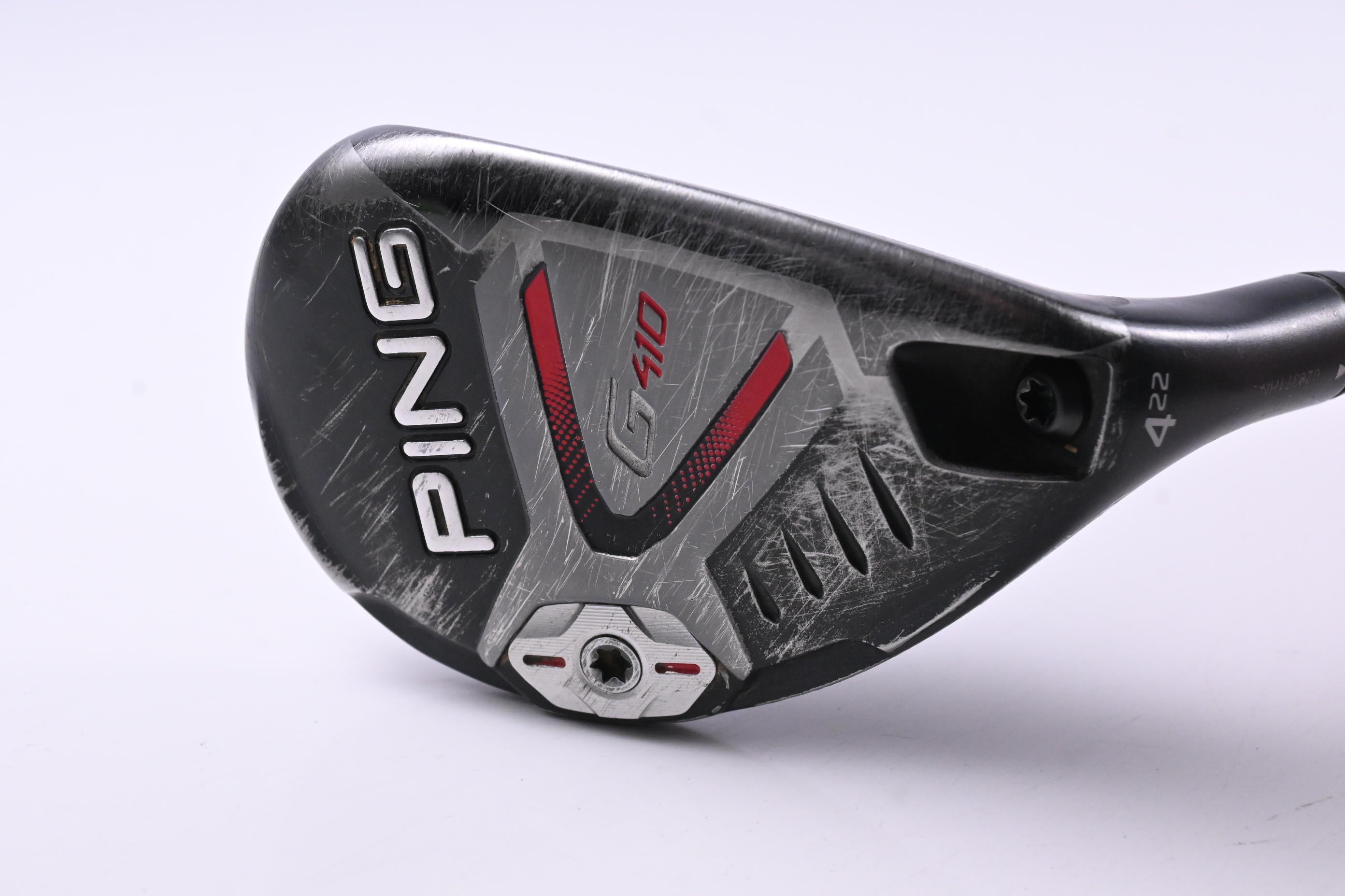 Ping G410 #4 Hybrid / 22 Degree / Regular Flex Ping Alta CB Red 70 Shaft