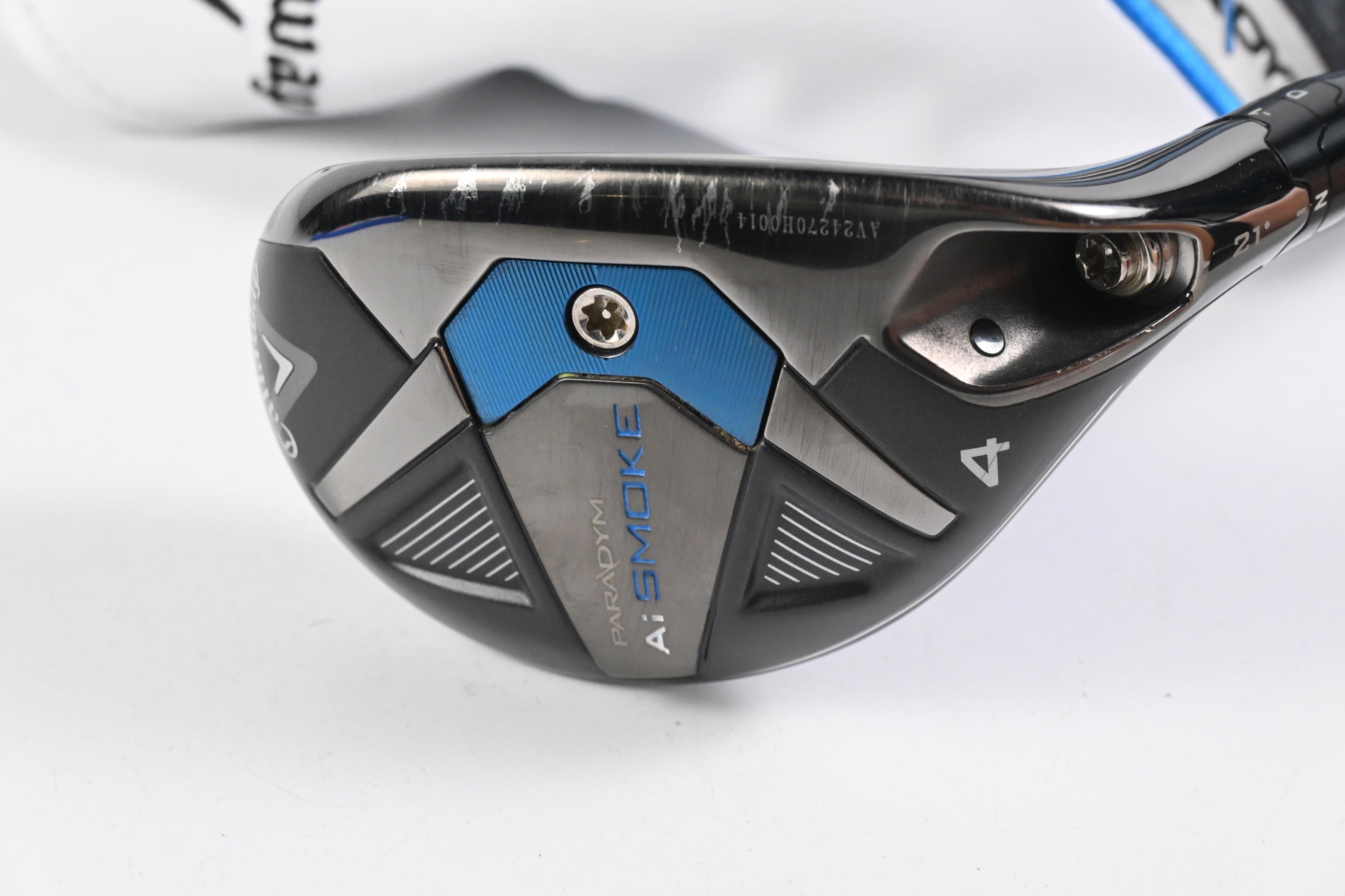 Callaway Paradym Ai Smoke #4 Hybrid / 21 Degree / Regular Flex Cypher 2.0 60