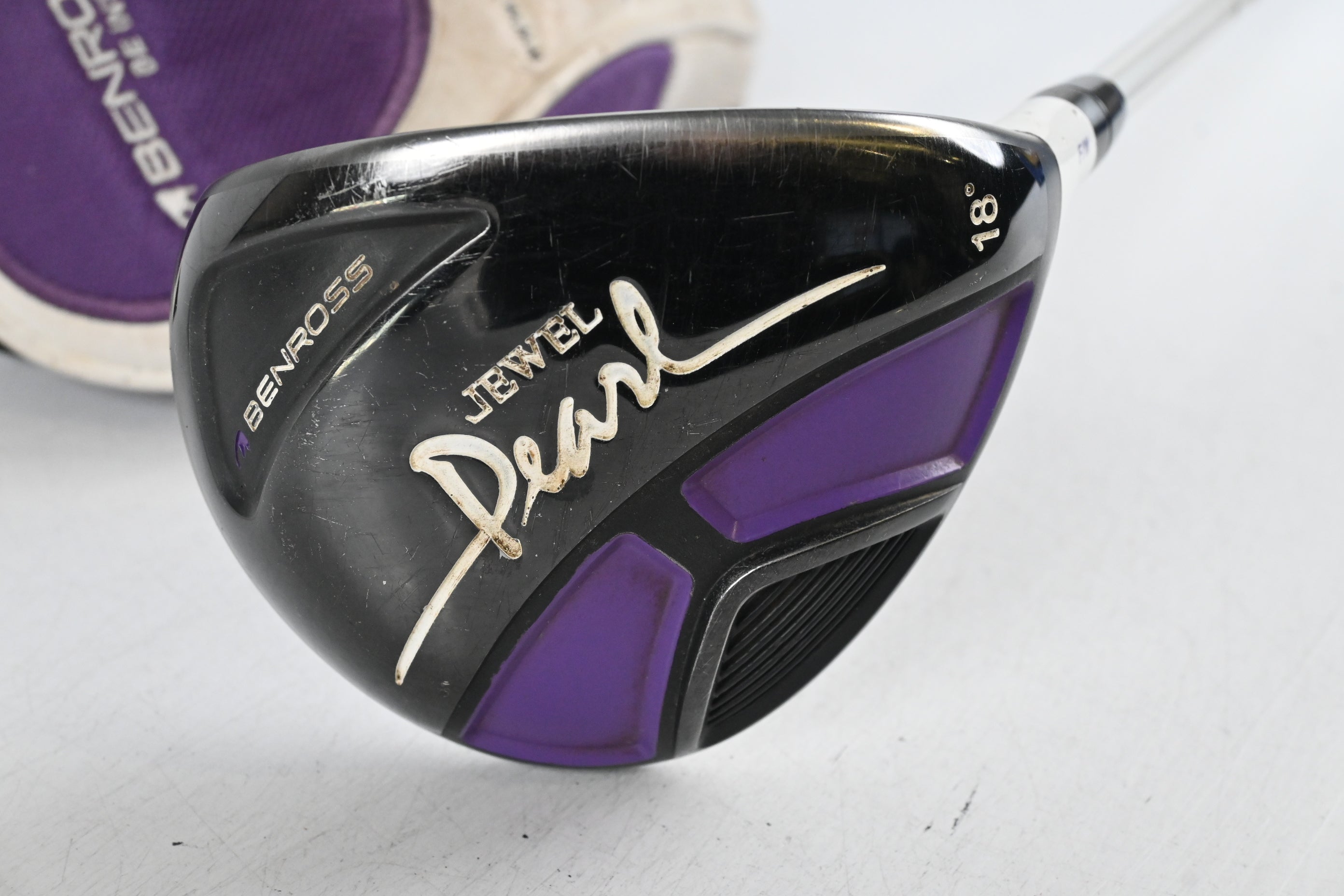 Ladies Benross Pearl #3 Wood / 18 Degree / Ladies Flex Aldila Jewel Shaft