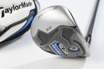 Taylormade SLDR-S #4 Hybrid / 22 Degree / Stiff Flex Fujikura Speeder 72 Shaft