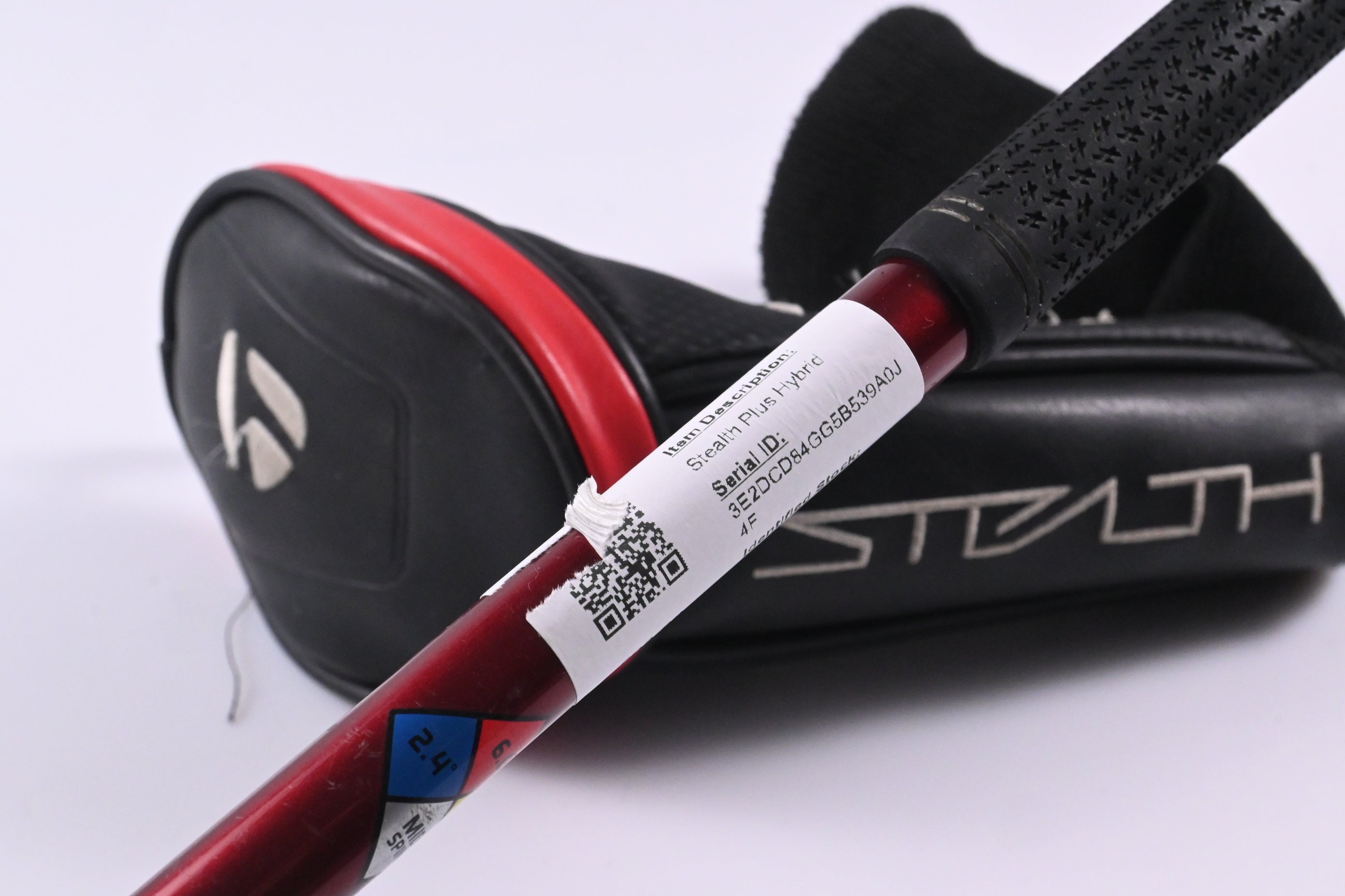 Taylormade Stealth Plus #3 Hybrid / 19.5 Degree / Stiff Flex HZRDUS Smoke Red