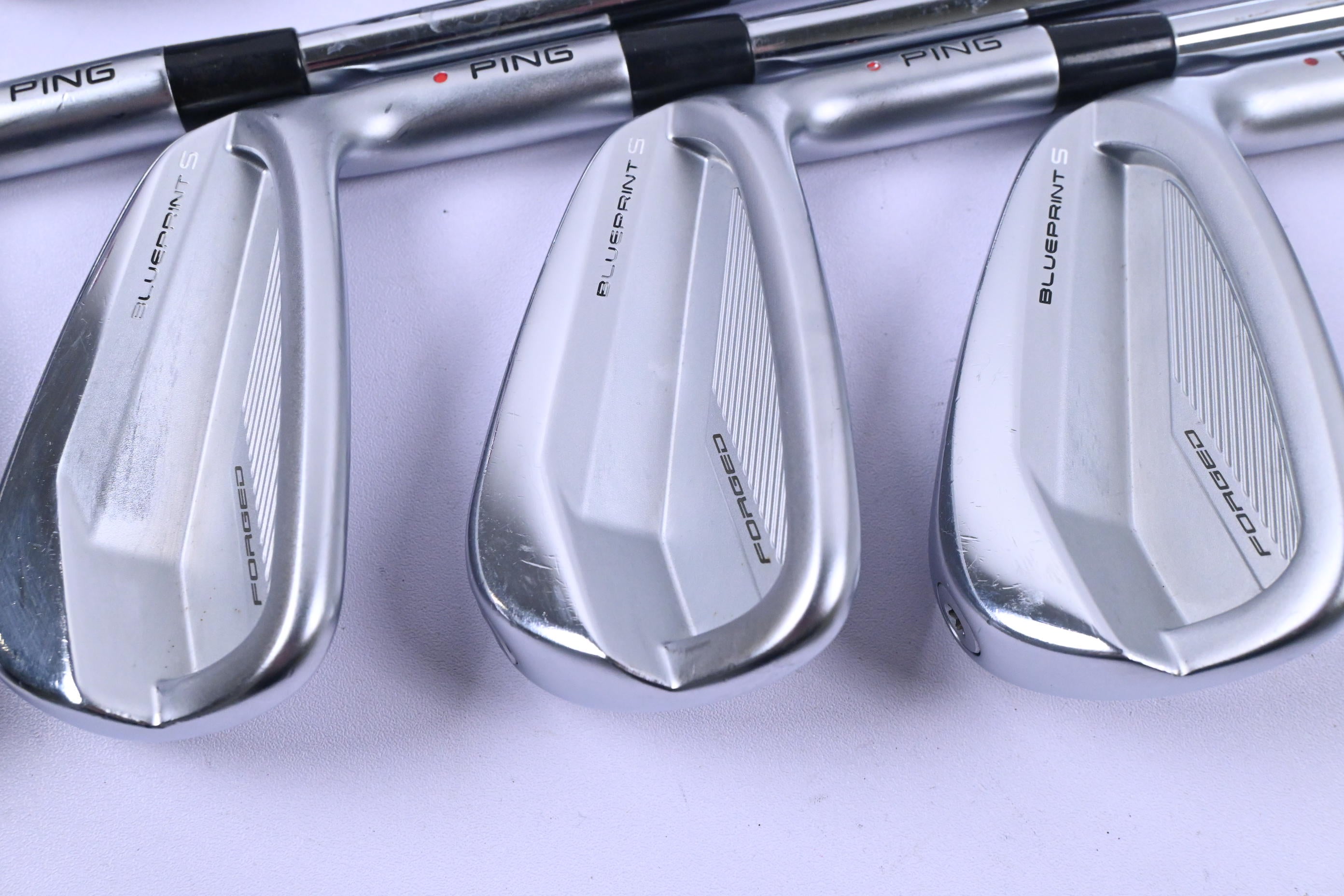 Ping Blueprint S Irons / 4-PW / Red Dot / Stiff Flex N.S.Pro Modus³ Tour 105
