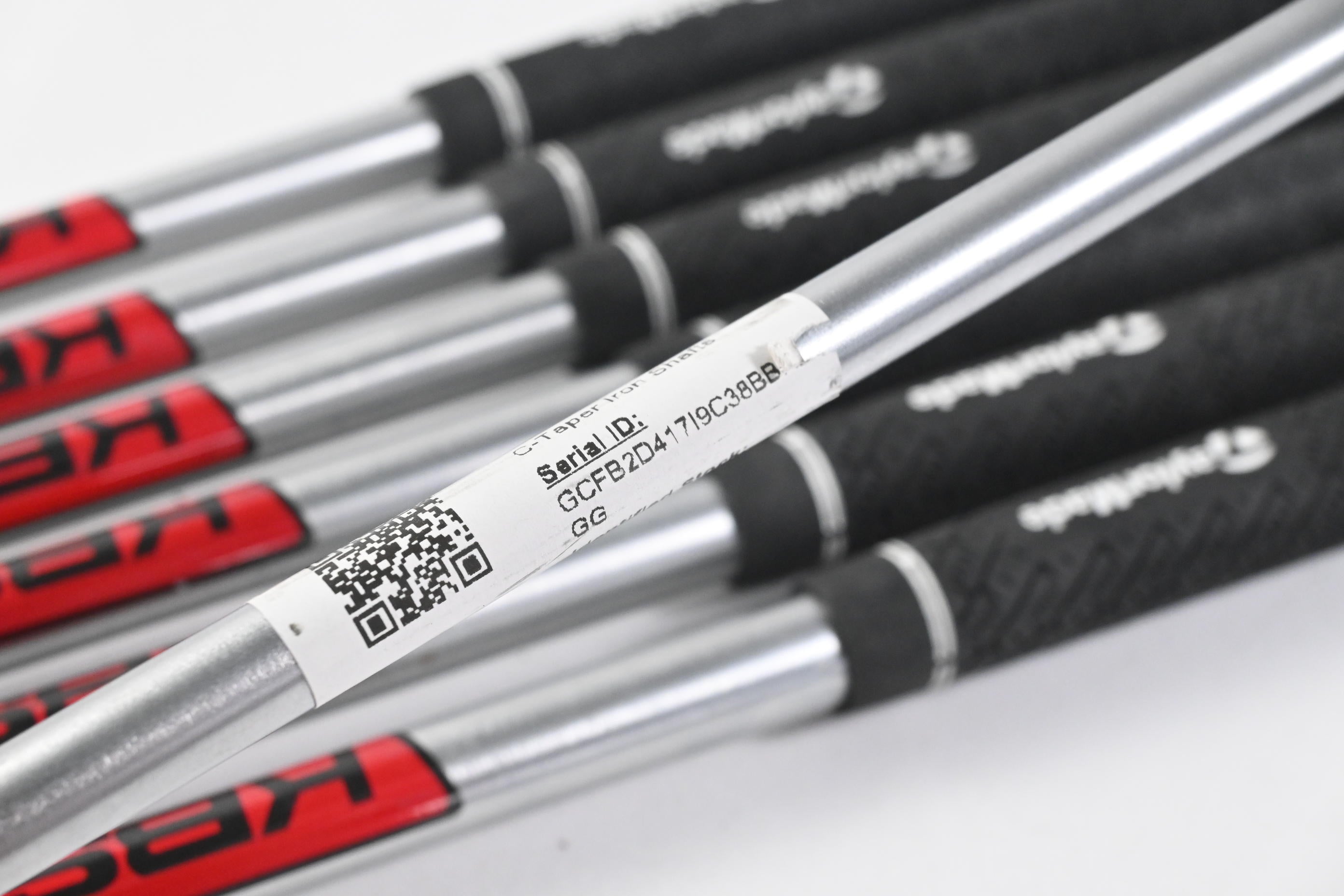 KBS C-Taper 120 Iron Shafts / Stiff Flex / Set of 7 / .355" Tips