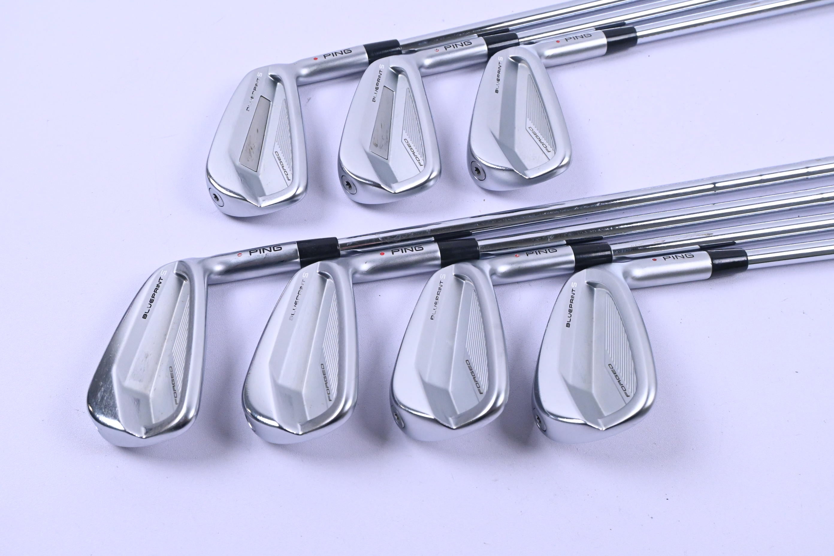 Ping Blueprint S Irons / 4-PW / Red Dot / Stiff Flex N.S.Pro Modus³ Tour 105