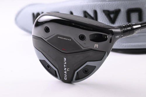 Tour Issue Callaway Quantum Ti #3 Wood / 15 Degree / X-Flex Tour AD VF-7 Shaft