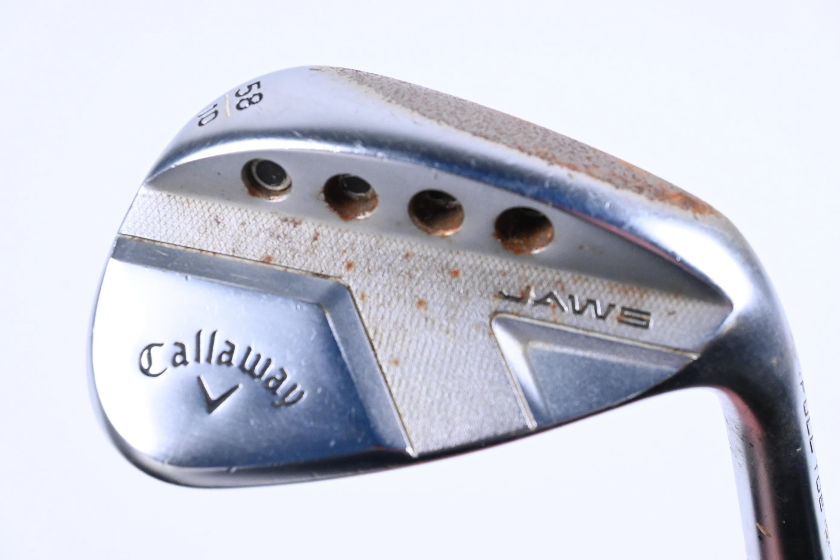 Callaway Jaws Full Toe Lob Wedge / 58 Degree / Wedge Flex Dynamic Gold Spinner