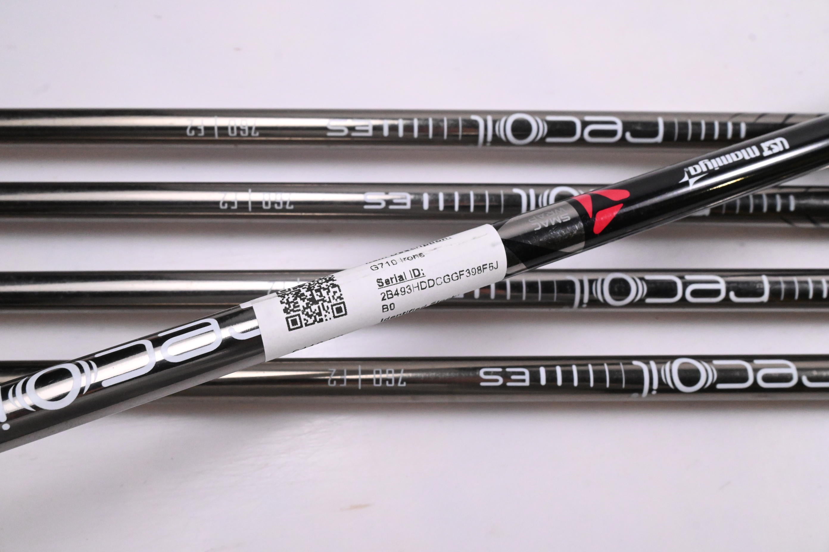 Ping G710 Irons / 6-PW / Red Dot / Senior Flex UST Recoil ES760 Shafts