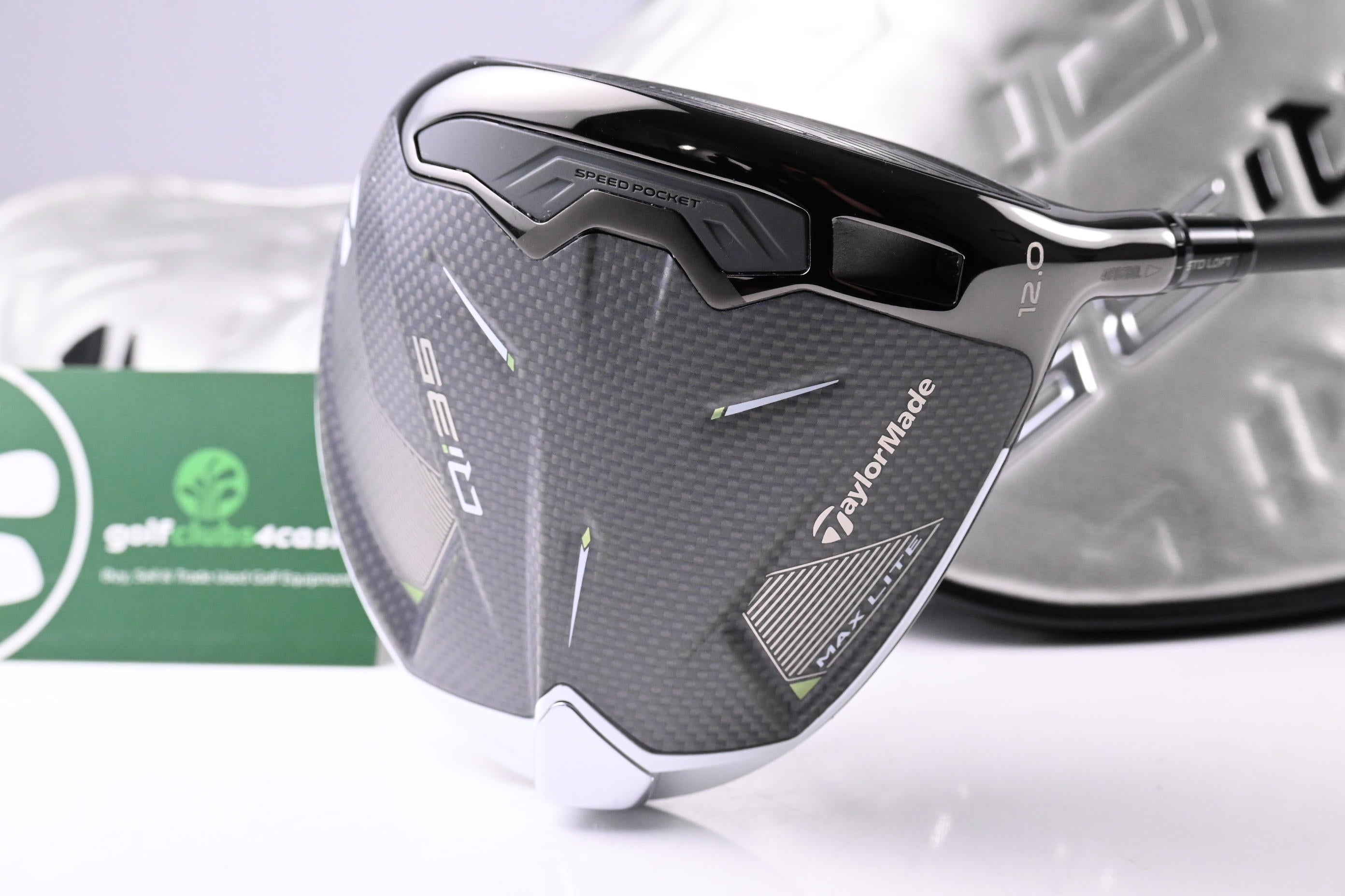 Taylormade Qi35 Max Lite Driver / 12 Degree / Senior Flex Vanquish 4 Shaft