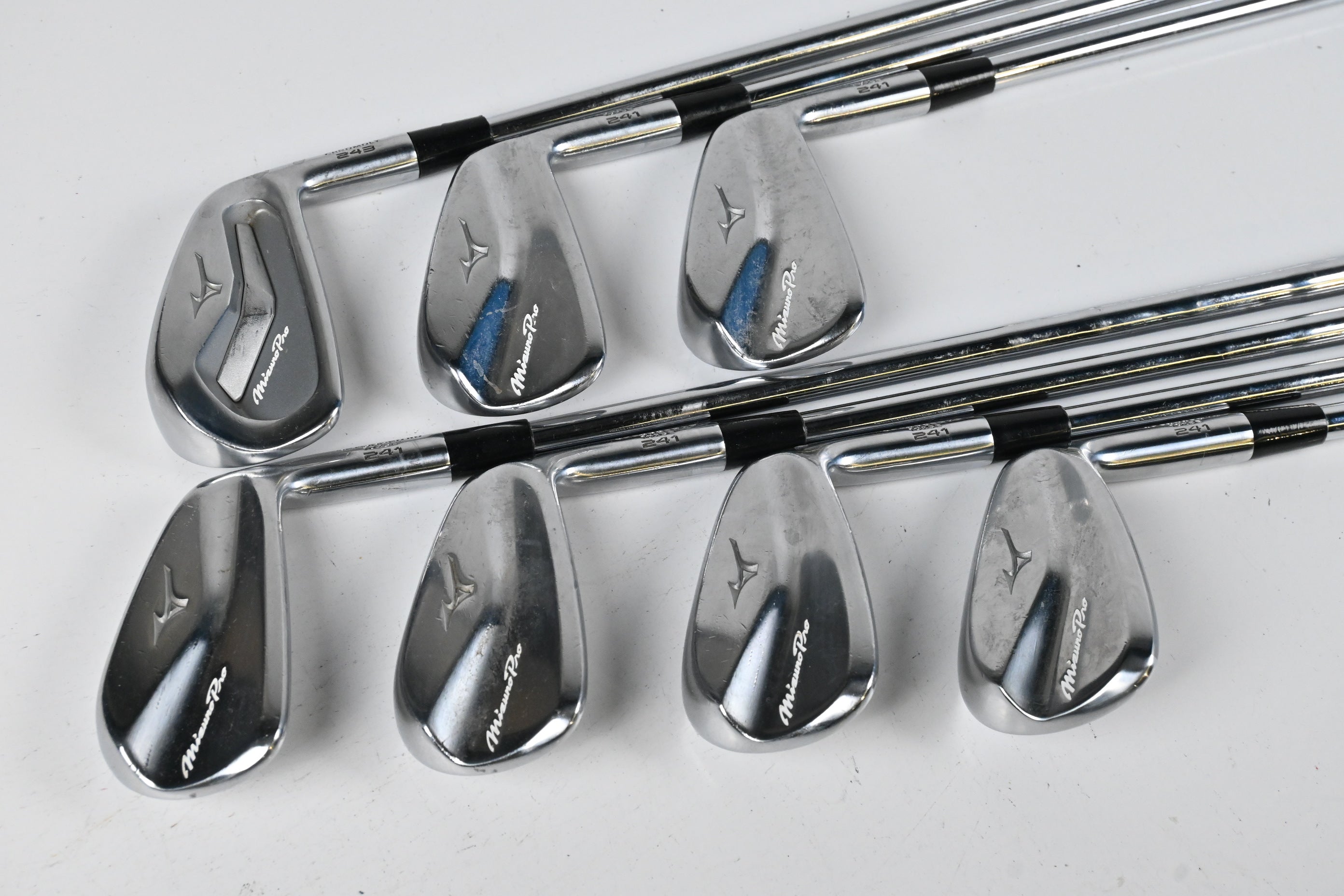 Mizuno Pro 241 Irons / 4-PW / X-Flex KBS $-Taper 130 Shafts