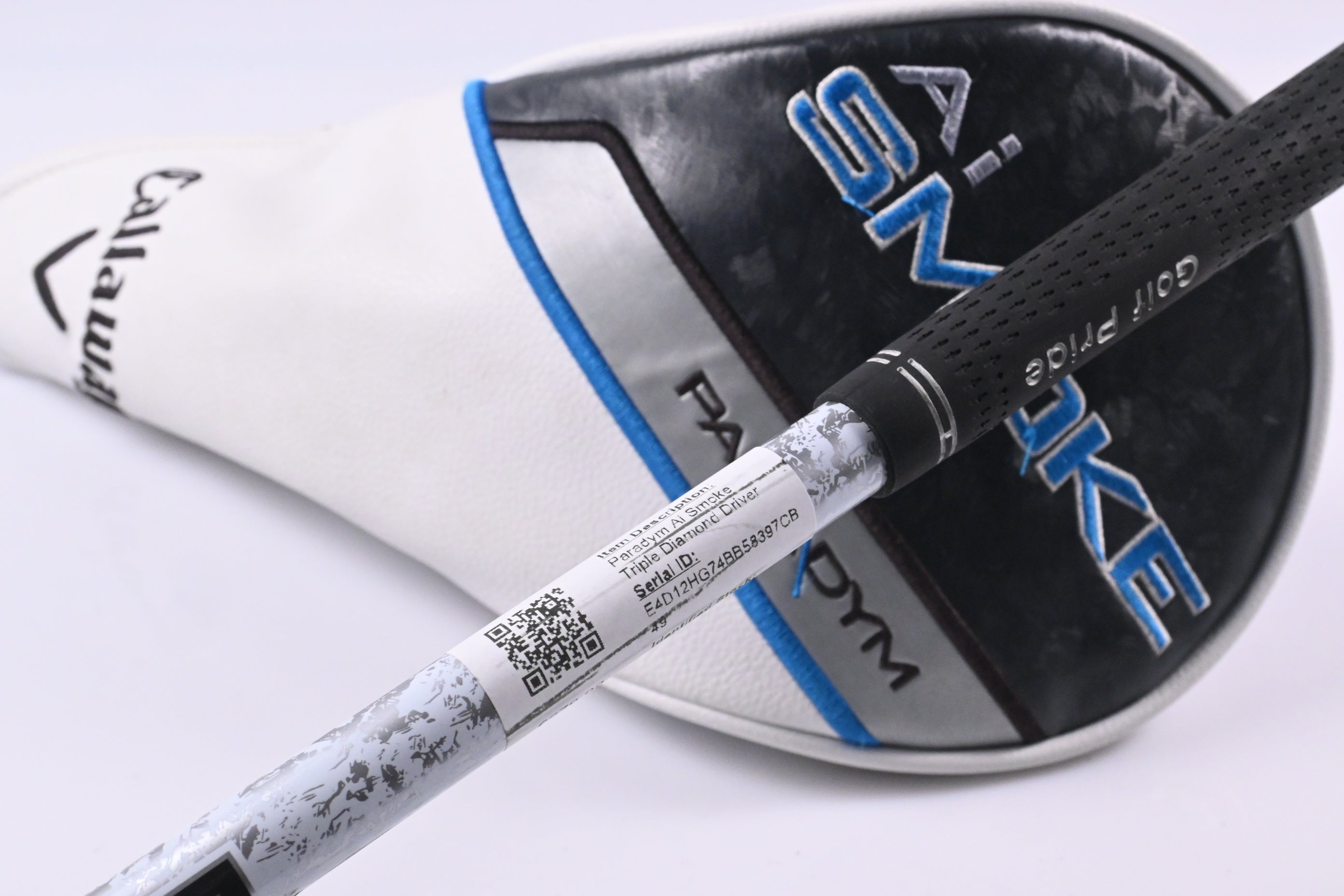 Callaway Paradym Ai Smoke Triple Diamond Driver / 9 Degree / Stiff Flex Denali