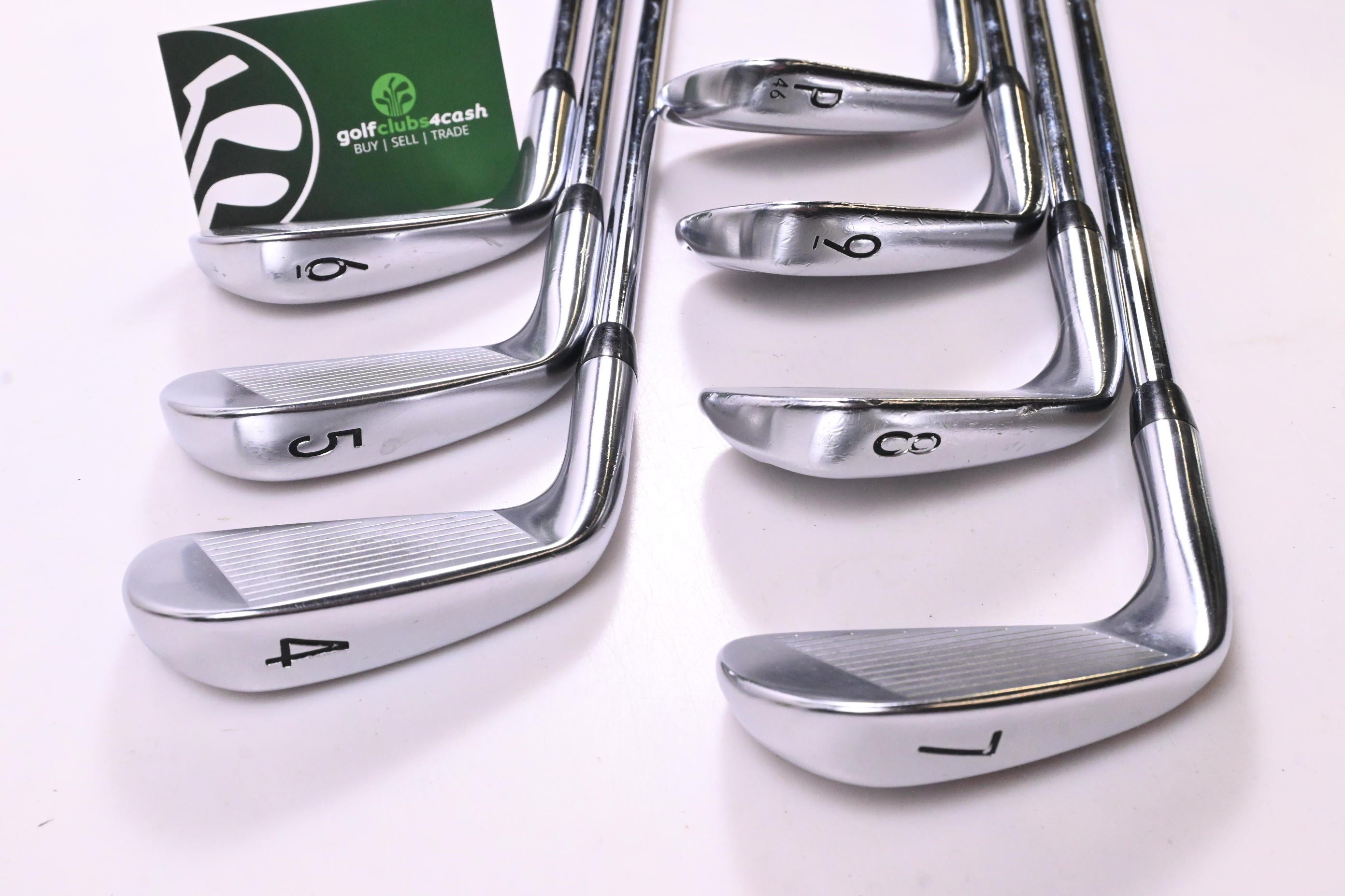 Titleist T100 2021 Irons / 4-PW / Stiff Flex AMT Black S300 Shafts