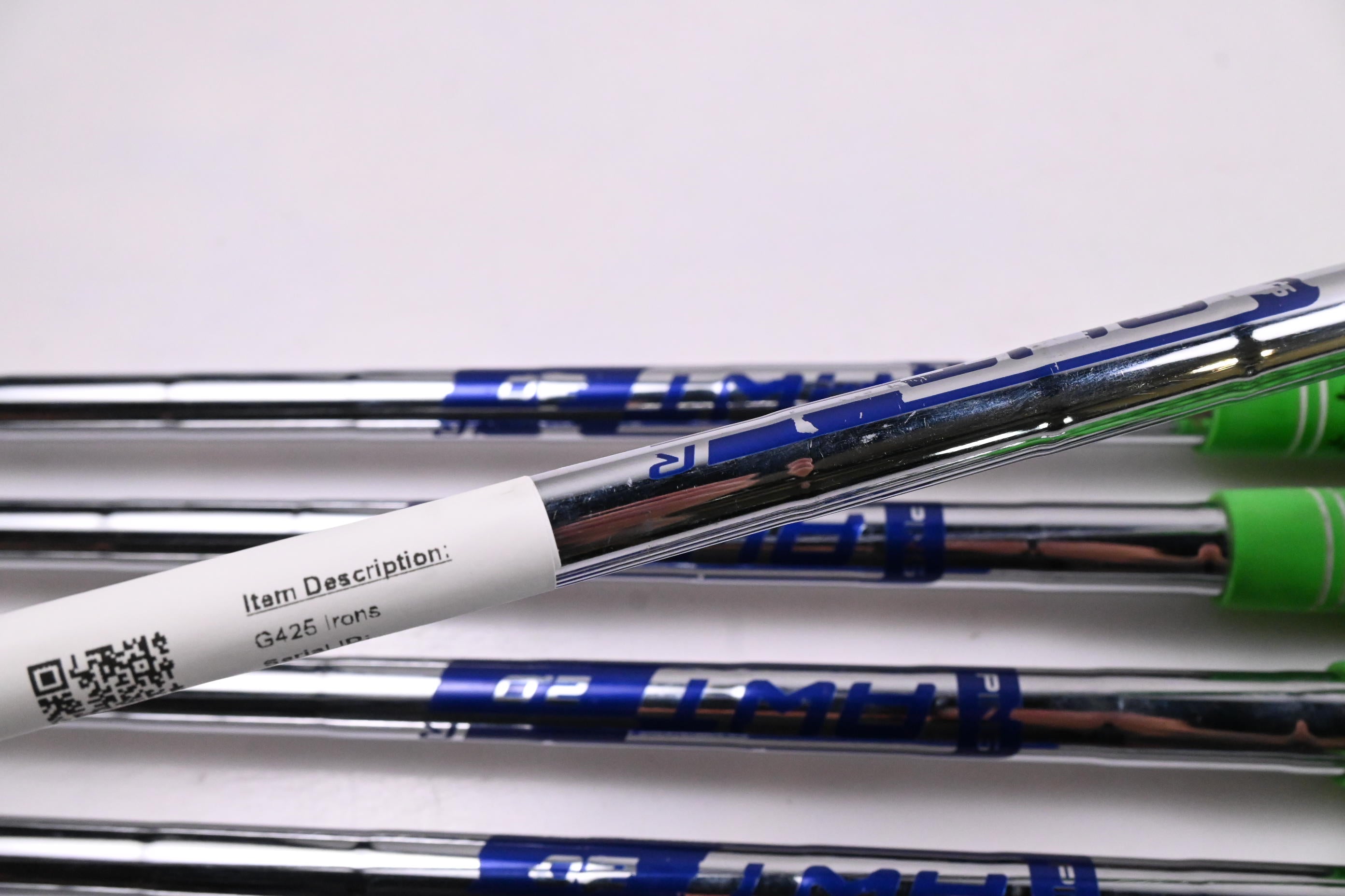 Ping G425 Irons / 5-PW+GW / Blue Dot / Regular Flex Ping AWT 2.0 Shafts