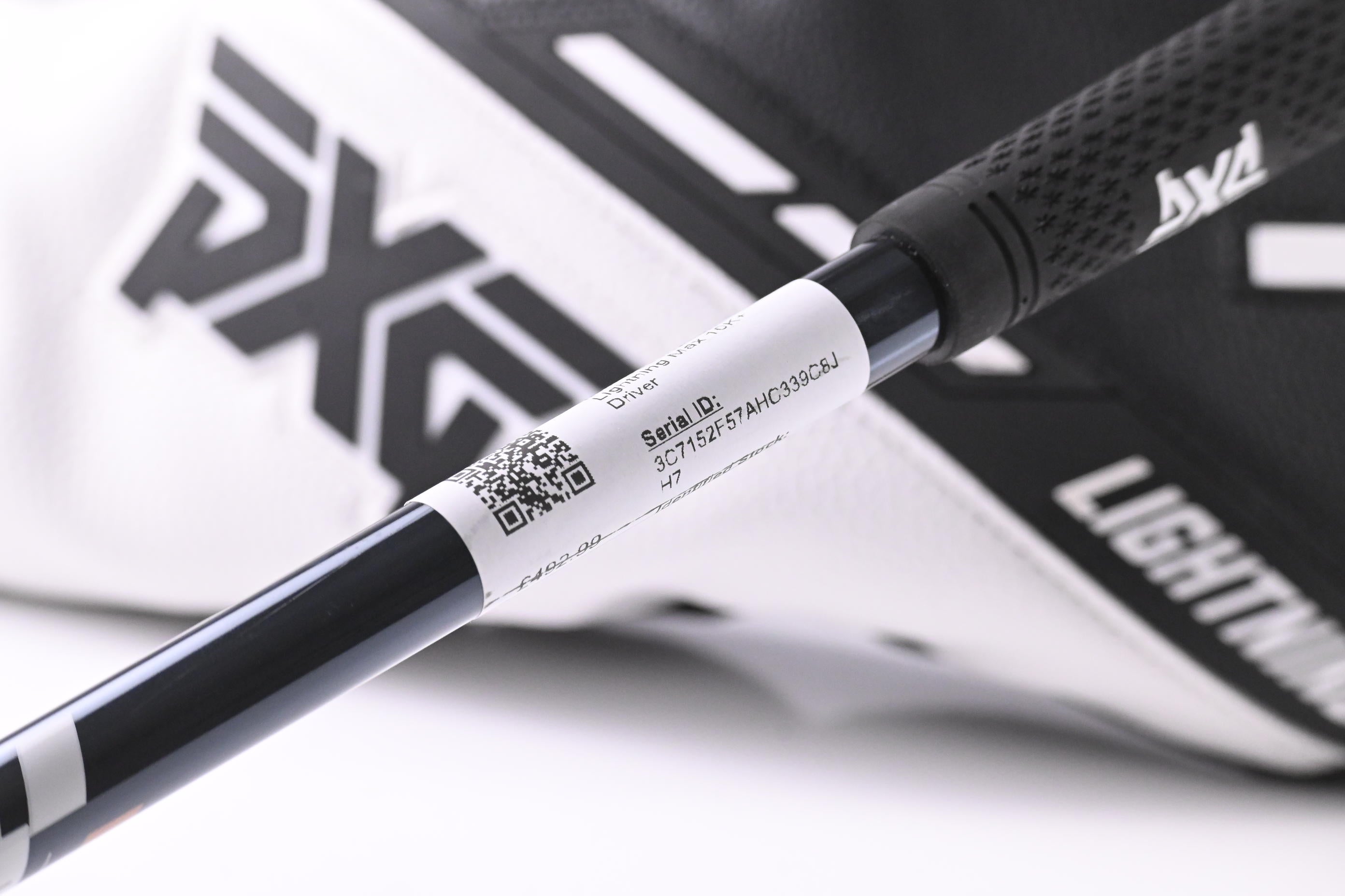 PXG Lightning Max 10K+ Driver / 10.5 Degree / Stiff Flex UST Lin-Q White 6 Shaft