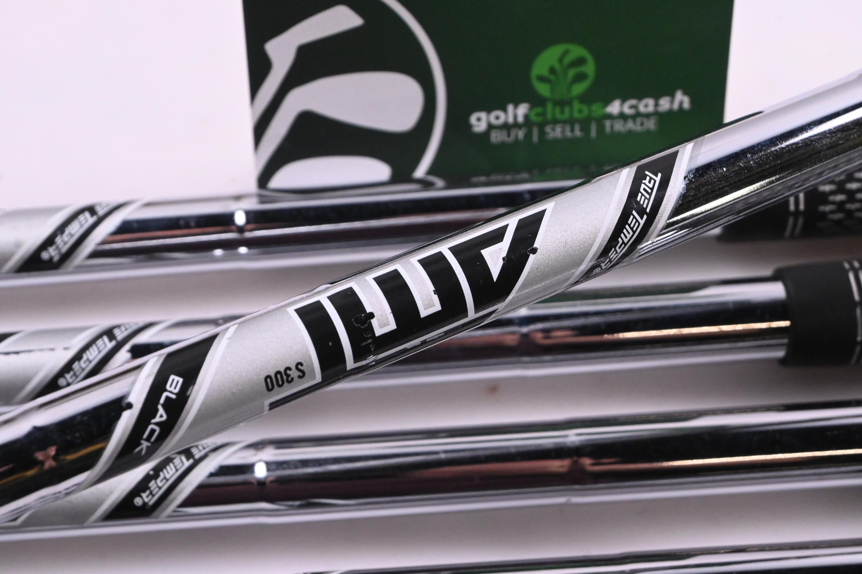 Titleist T100 2021 Irons / 4-PW / Stiff Flex AMT Black S300 Shafts