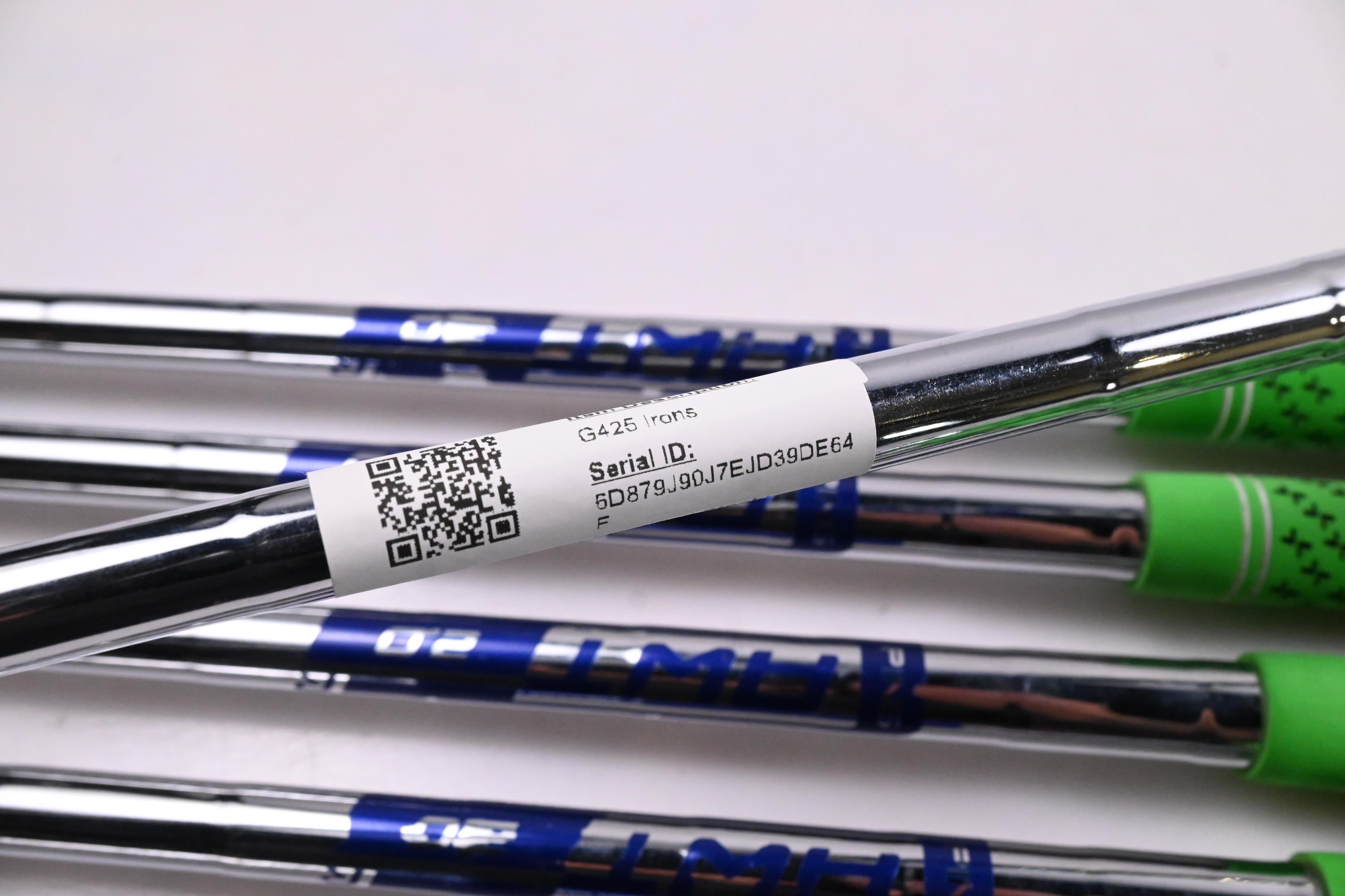 Ping G425 Irons / 5-PW+GW / Blue Dot / Regular Flex Ping AWT 2.0 Shafts