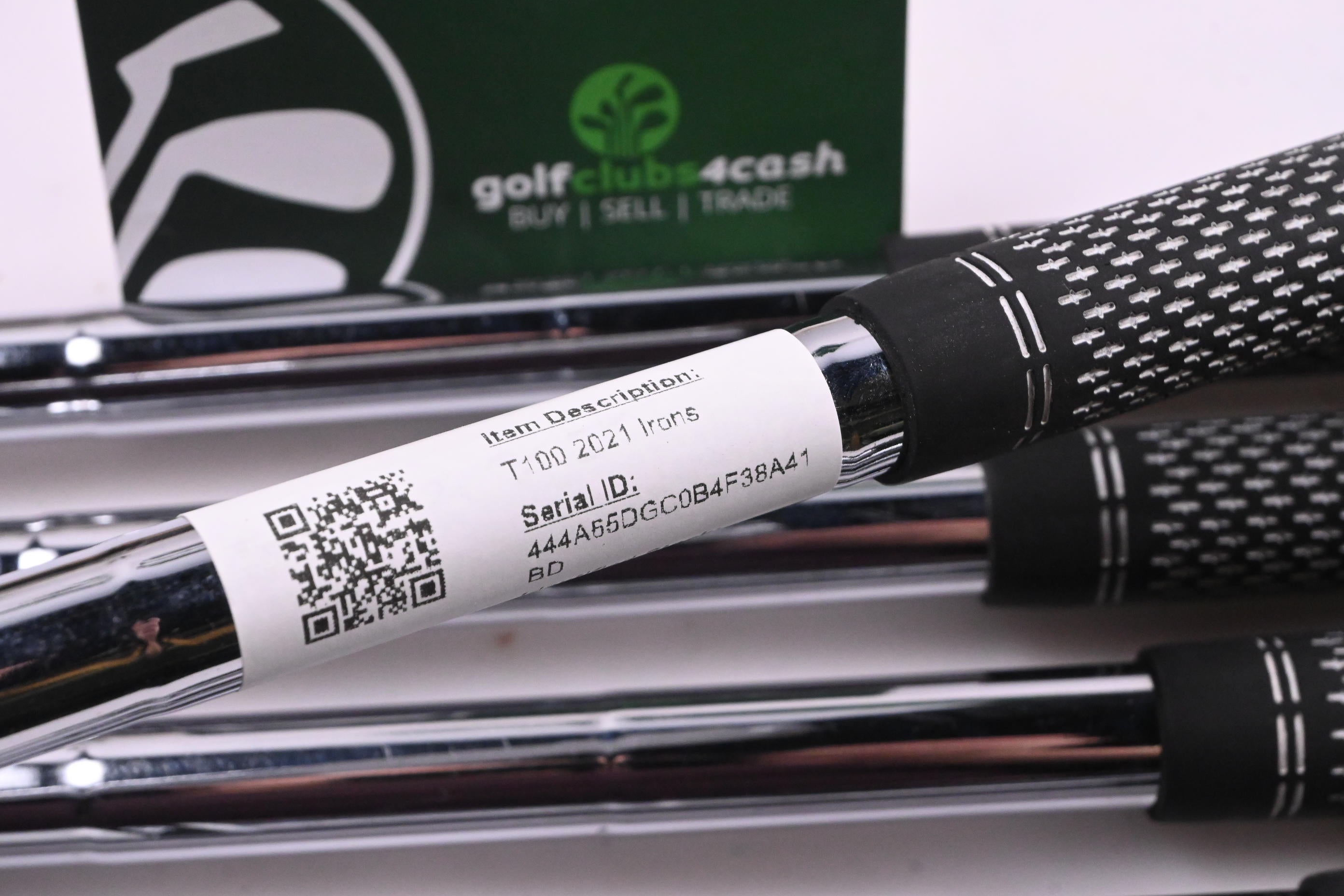 Titleist T100 2021 Irons / 4-PW / Stiff Flex AMT Black S300 Shafts
