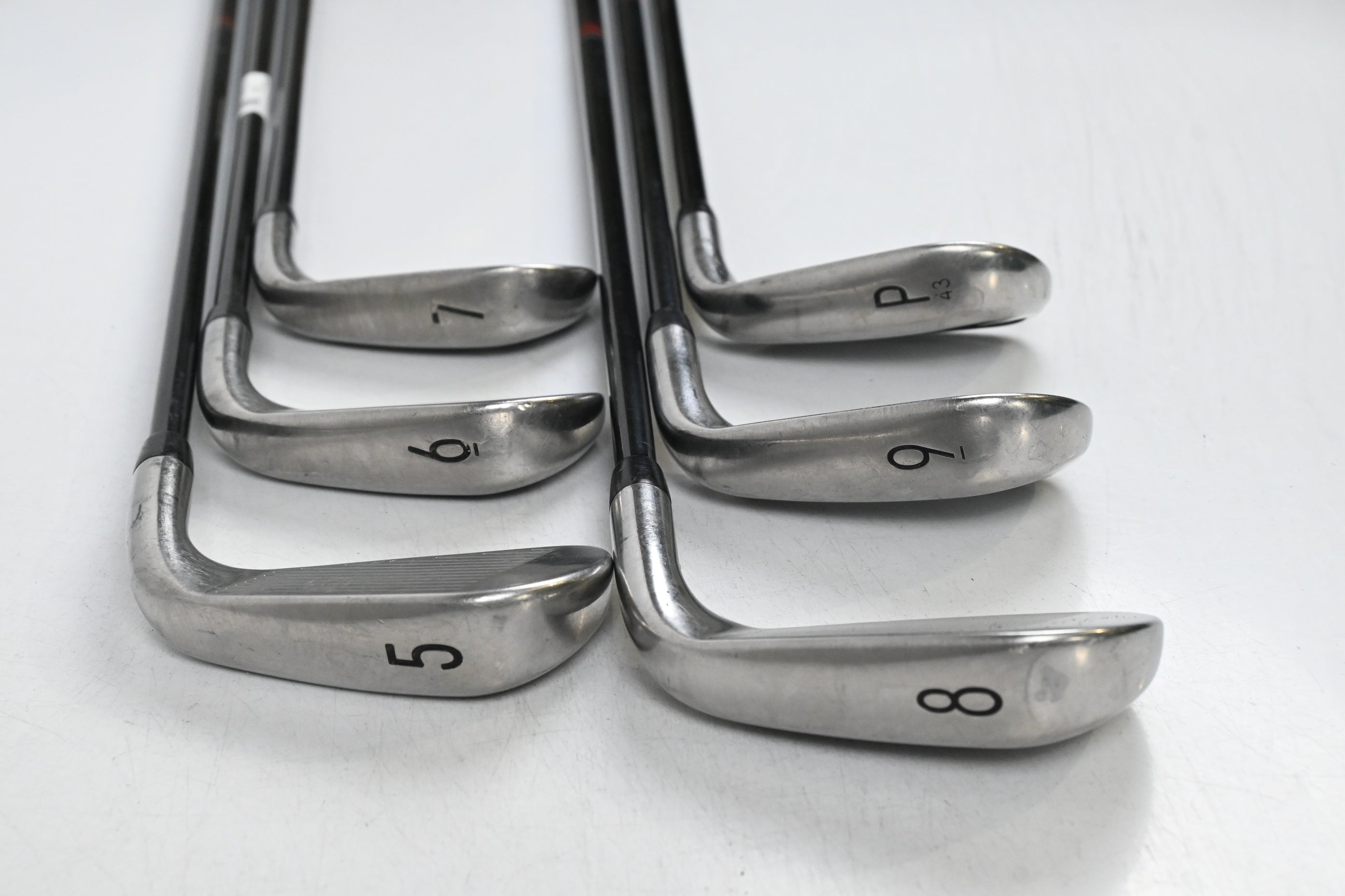 Left Hand Titleist T300 2019 Irons / 5-PW / Regular Flex Tensei AV Red Shafts