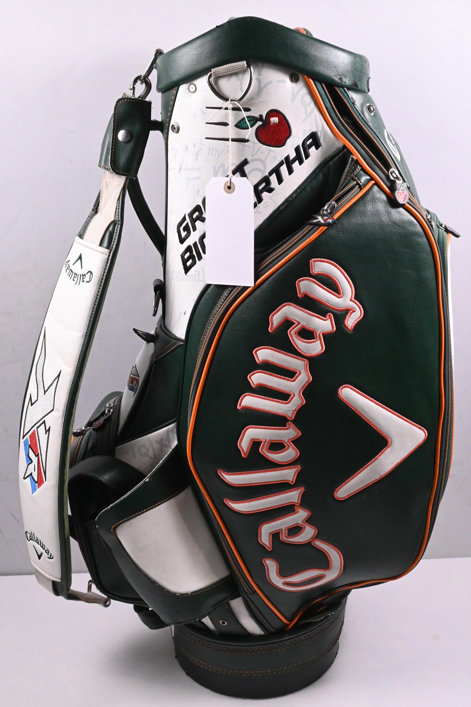 Callaway Great Big Bertha Tour Bag / 6-Way Divider / Green, White