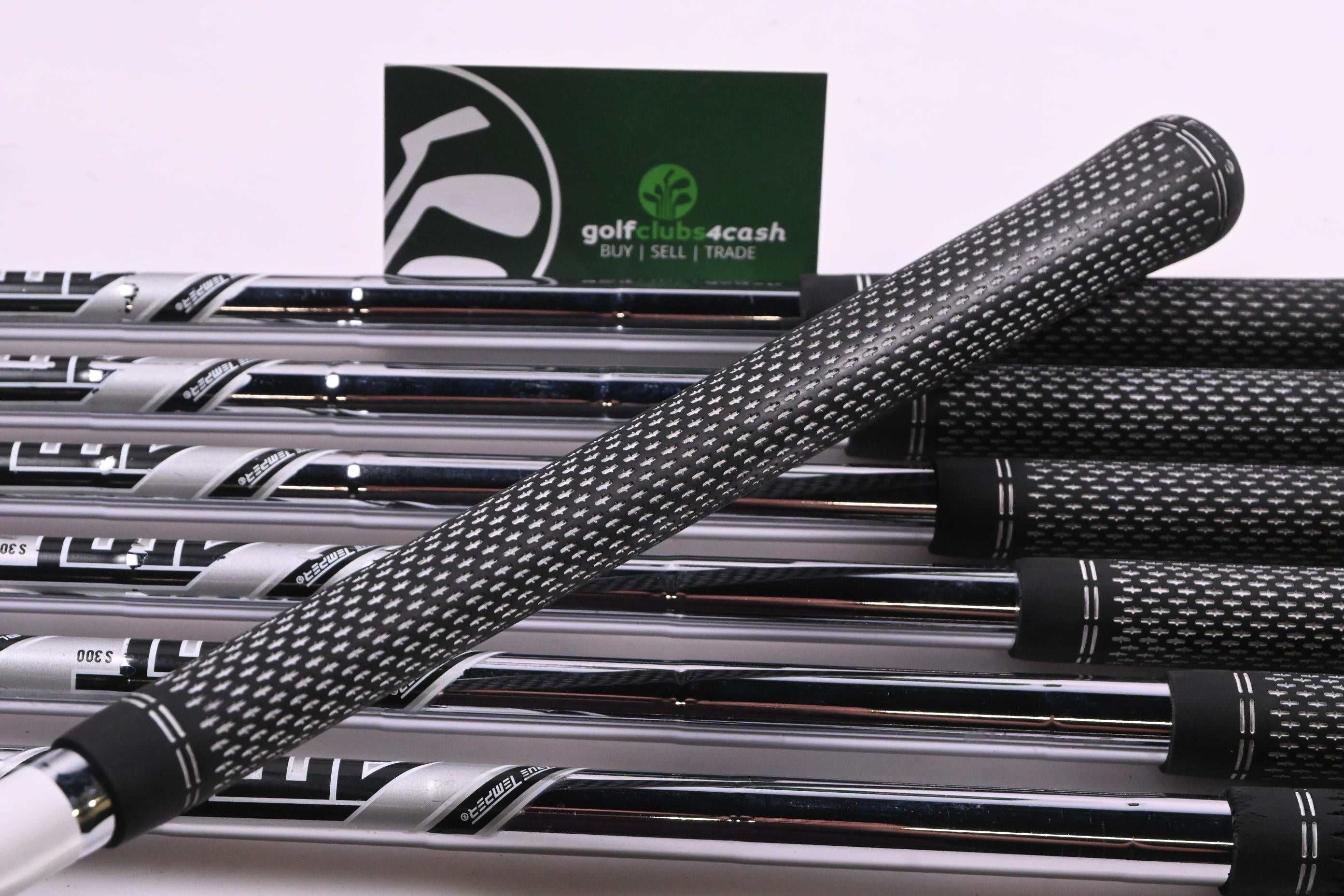 Titleist T100 2021 Irons / 4-PW / Stiff Flex AMT Black S300 Shafts