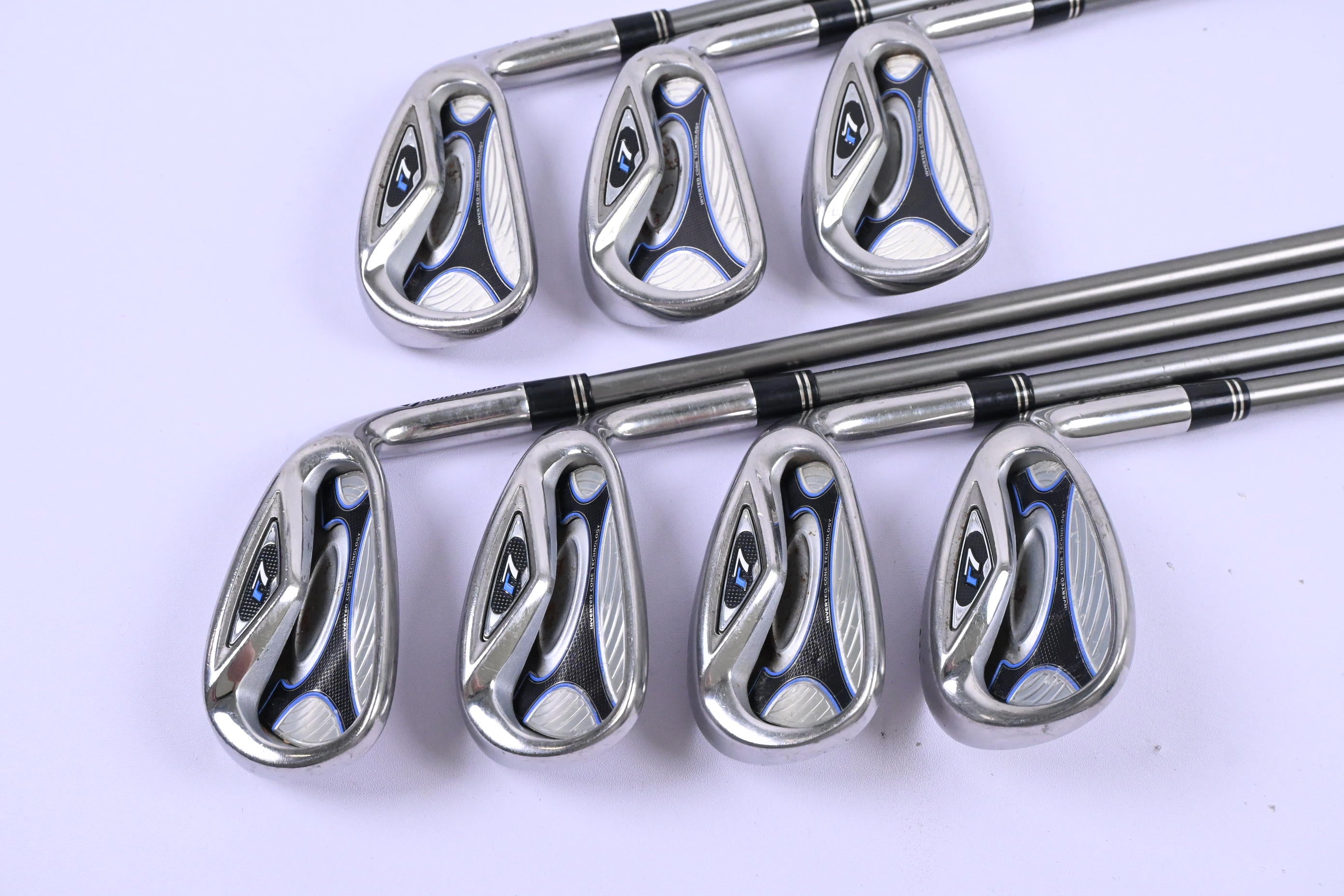 Ladies Taylormade R7 Irons / 5-PW+SW / Ladies Flex Taylormade REAX 55 Shafts