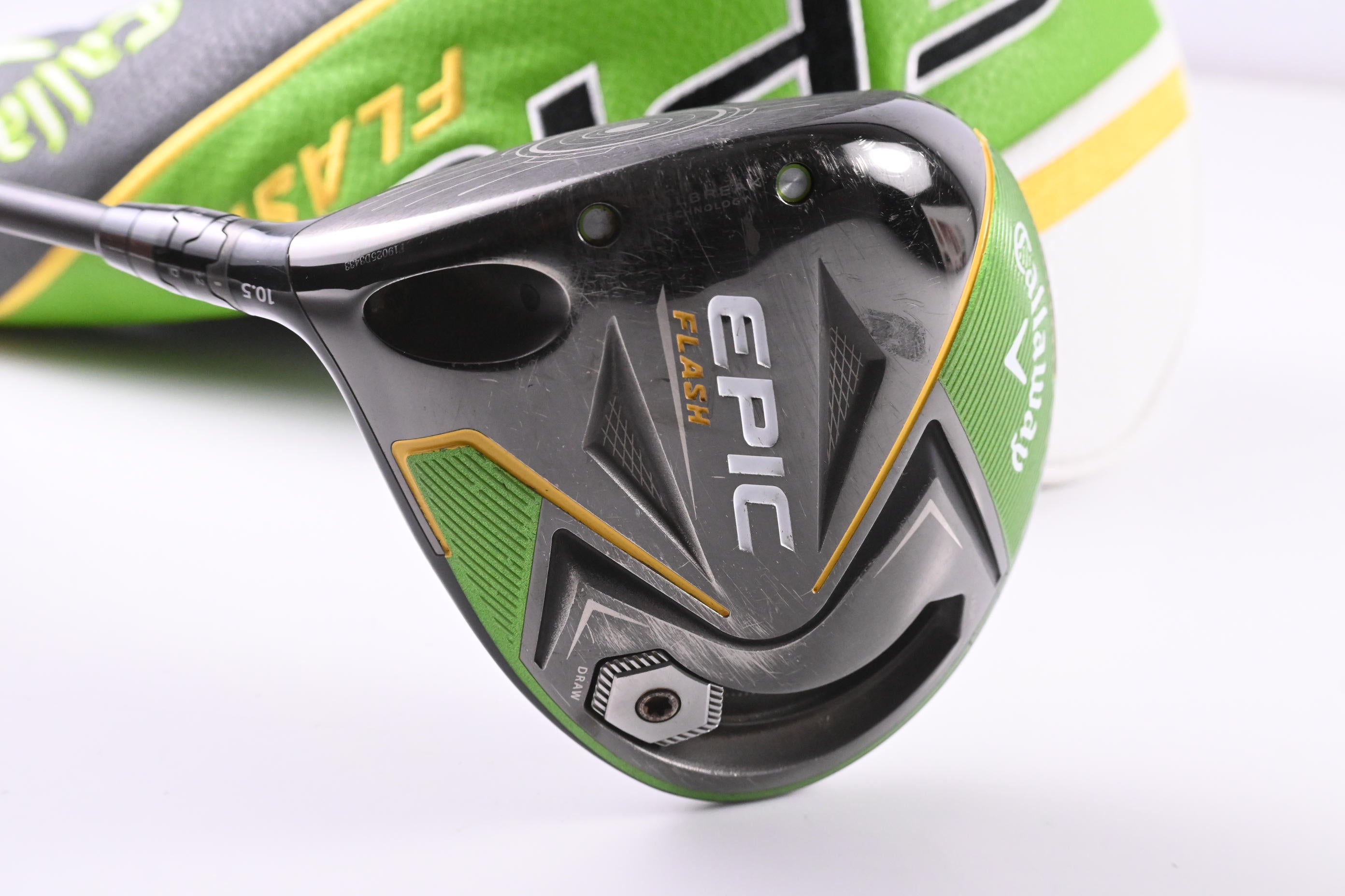 Left Hand Callaway Epic Flash Driver / 10.5 Degree / Regular Flex Tensei AV Blue 55