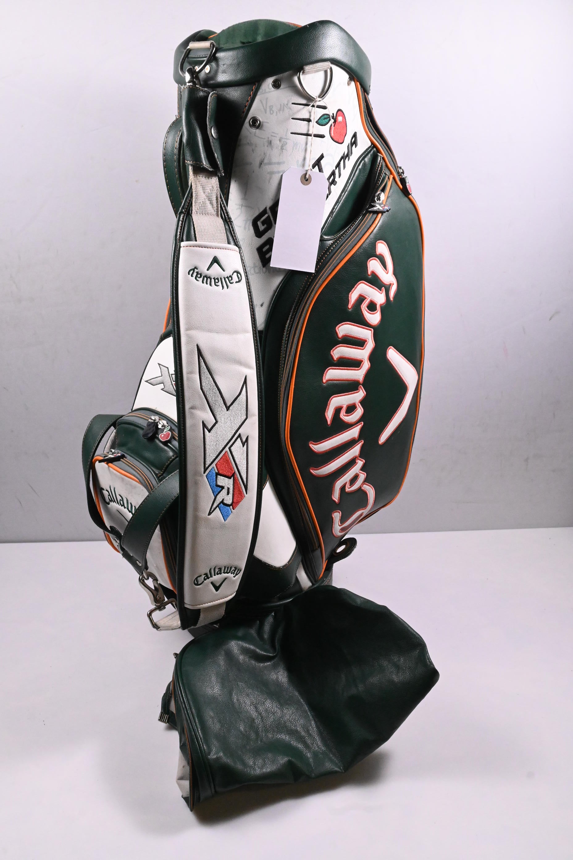 Callaway Great Big Bertha Tour Bag / 6-Way Divider / Green, White