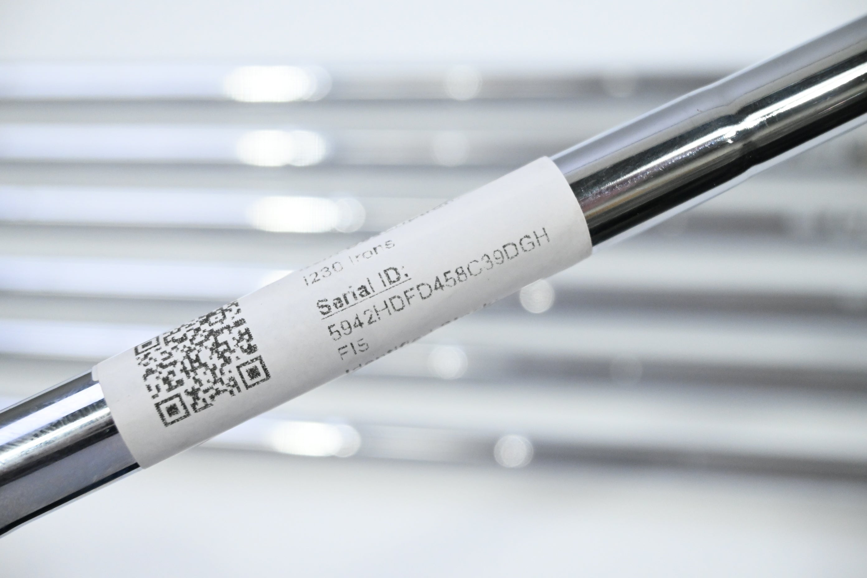 Ping i230 Irons / 4-PW / Black Dot / Stiff Flex Dynamic Gold 120 S300 Shafts