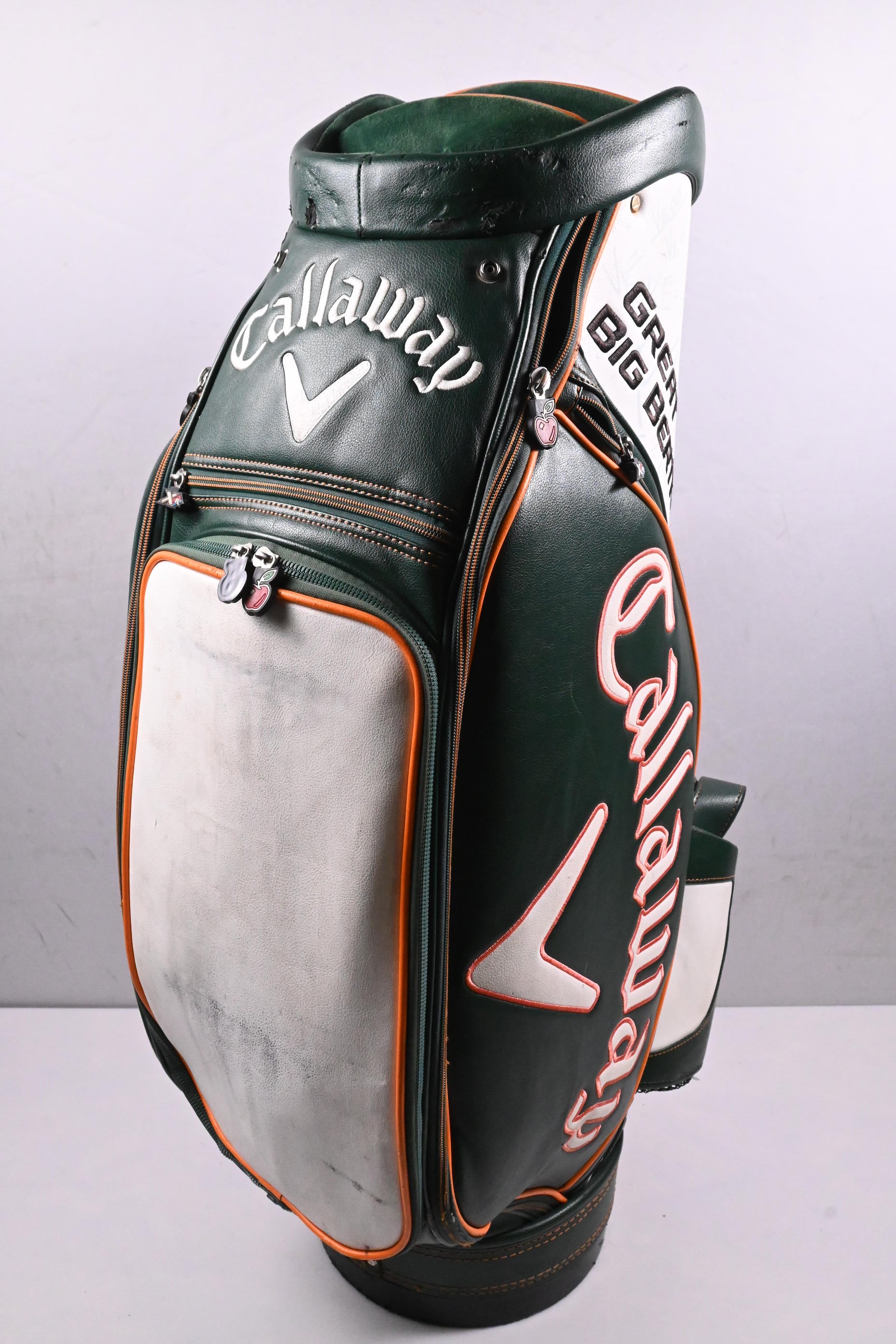Callaway Great Big Bertha Tour Bag / 6-Way Divider / Green, White